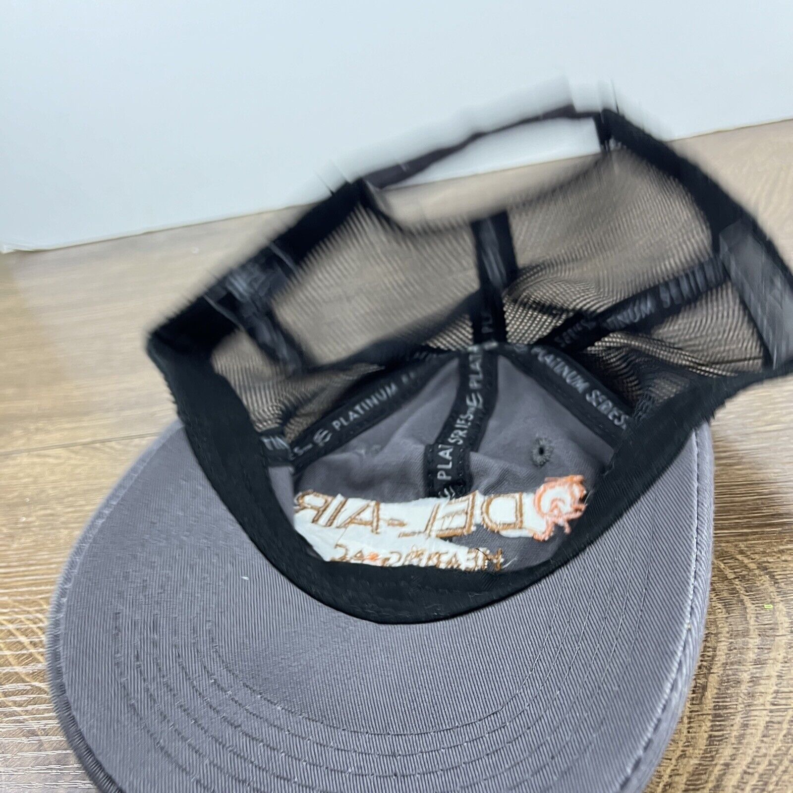 Other Del Air Hat Del Air Heating Hat Gray Hat Adjustable Gray Adu Size ONE SIZE - 15 Thumbnail