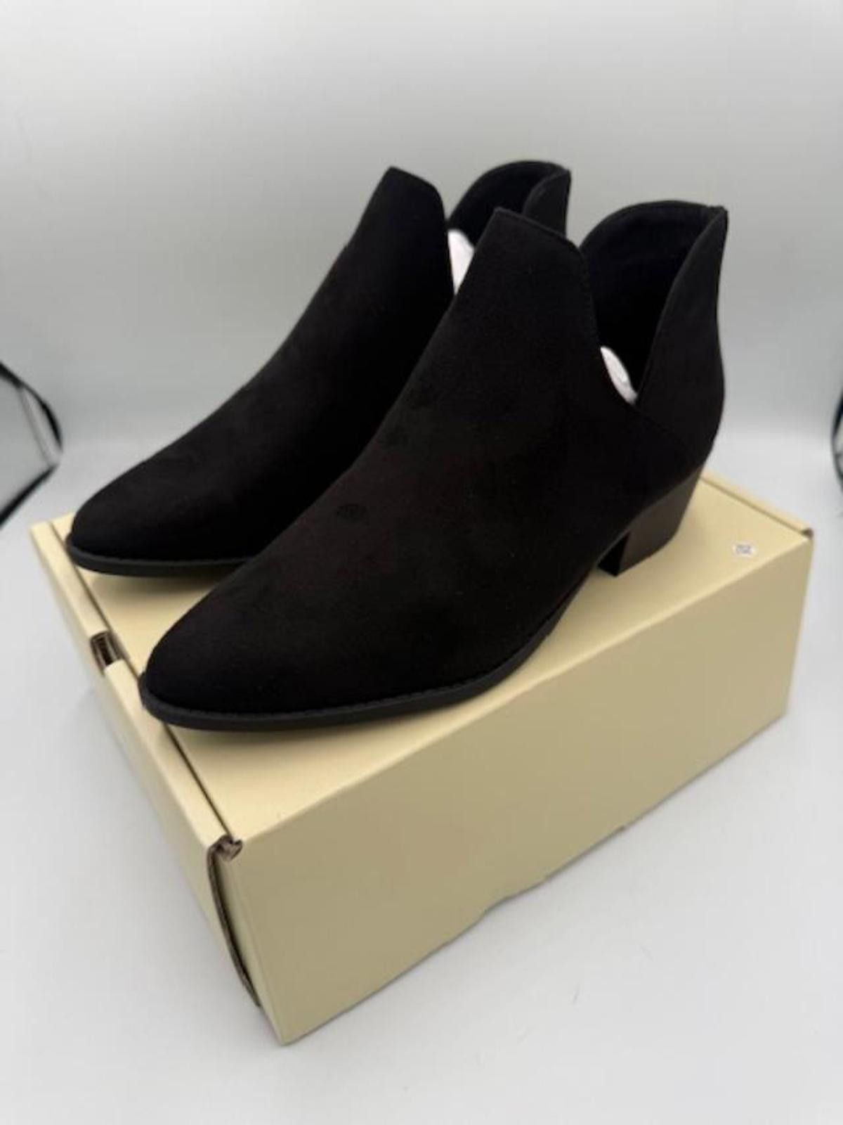 Other J.Adams 'Levi' Black Suede Ankle Bootie Size 7 Size US 7 / IT 37 - 4 Thumbnail
