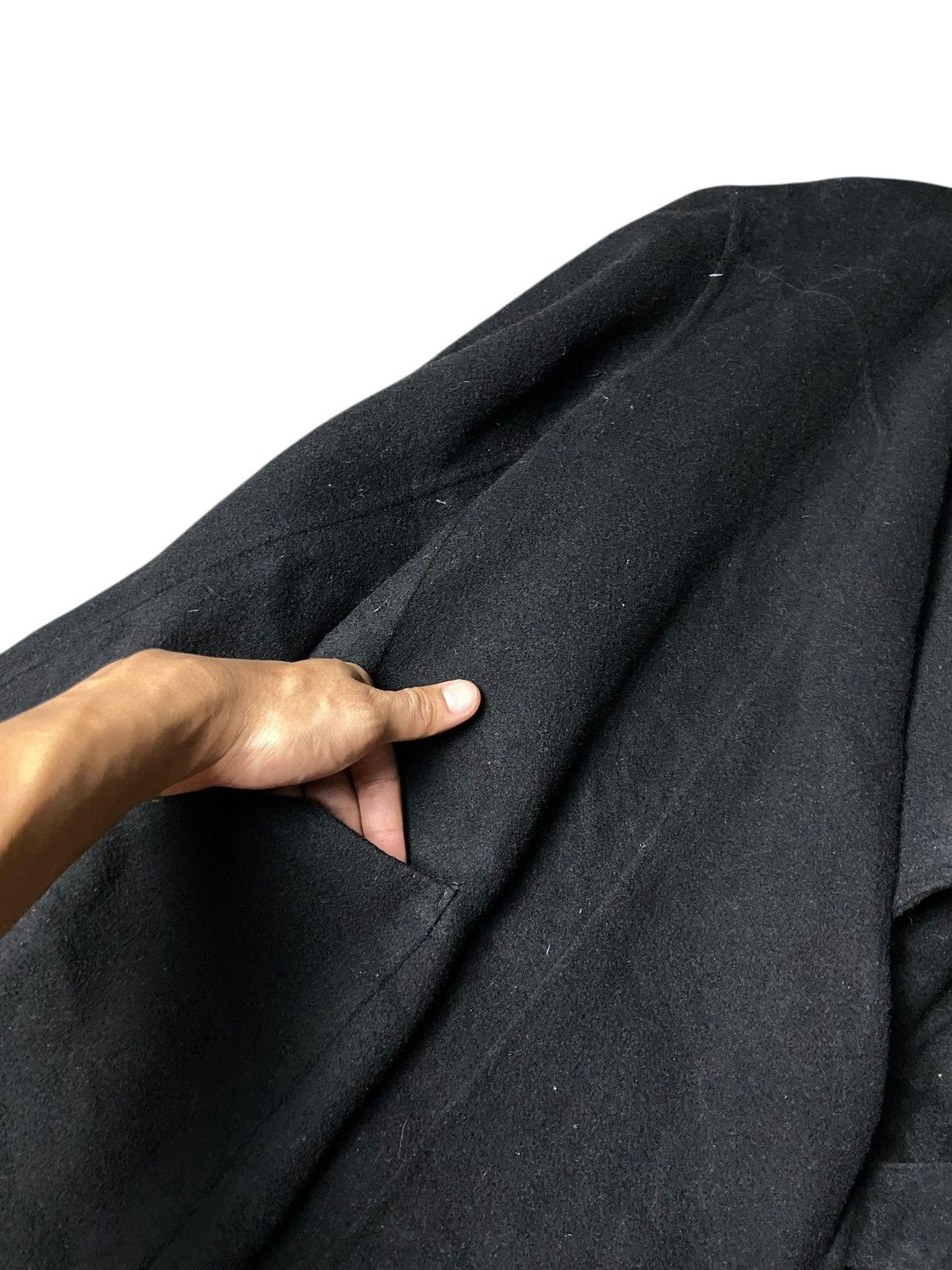 Jil Sander × Uniqlo UNIQLO +J Cashmere Blend Collarless Coat (159) Size US M / EU 48-50 / 2 - 7 Thumbnail