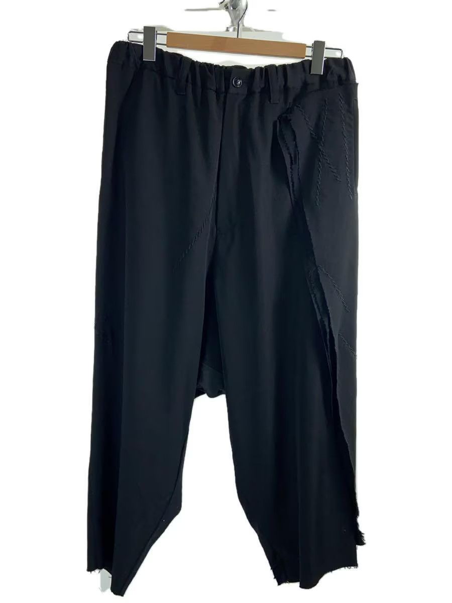 image of Yohji Yamamoto Pour Homme 15Aw Triple Cutted Sarouel Pants in Black, Men's (Size 35)