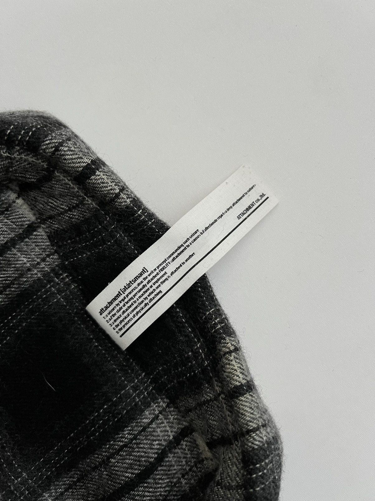 20471120 🔥SAMPLE Attachment Kazuyuki Kumagai Cashmere Grunge Shirt Size US S / EU 44-46 / 1 - 19 Thumbnail
