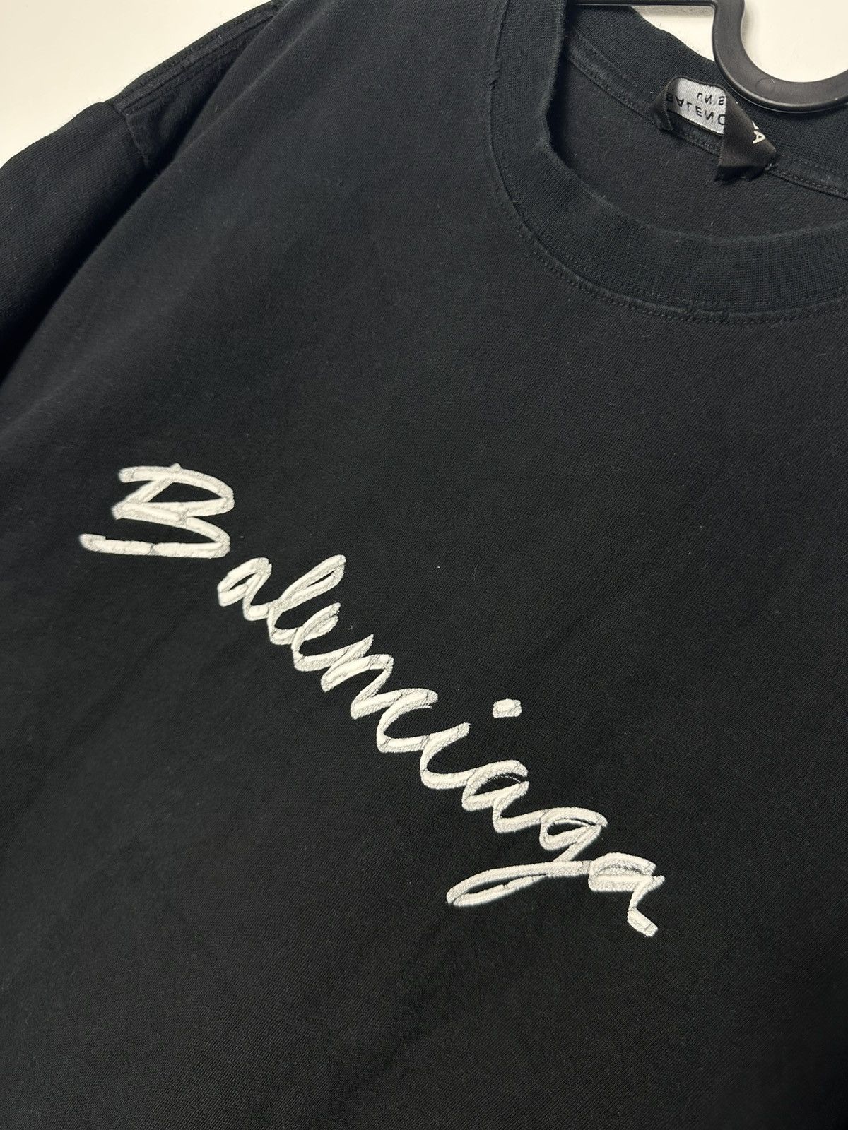 Balenciaga balenciaga lipstick/script tee Size US XS / EU 42 / 0 - 2 Thumbnail