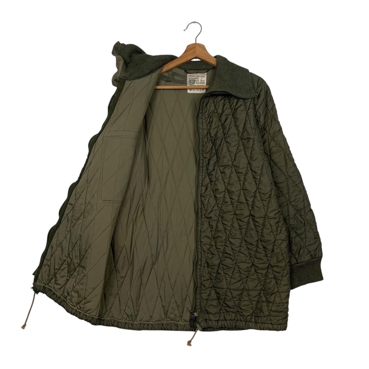 Vintage Vintage Military Opti Zipper Quilted Jacket Size US M / EU 48-50 / 2 - 9 Thumbnail