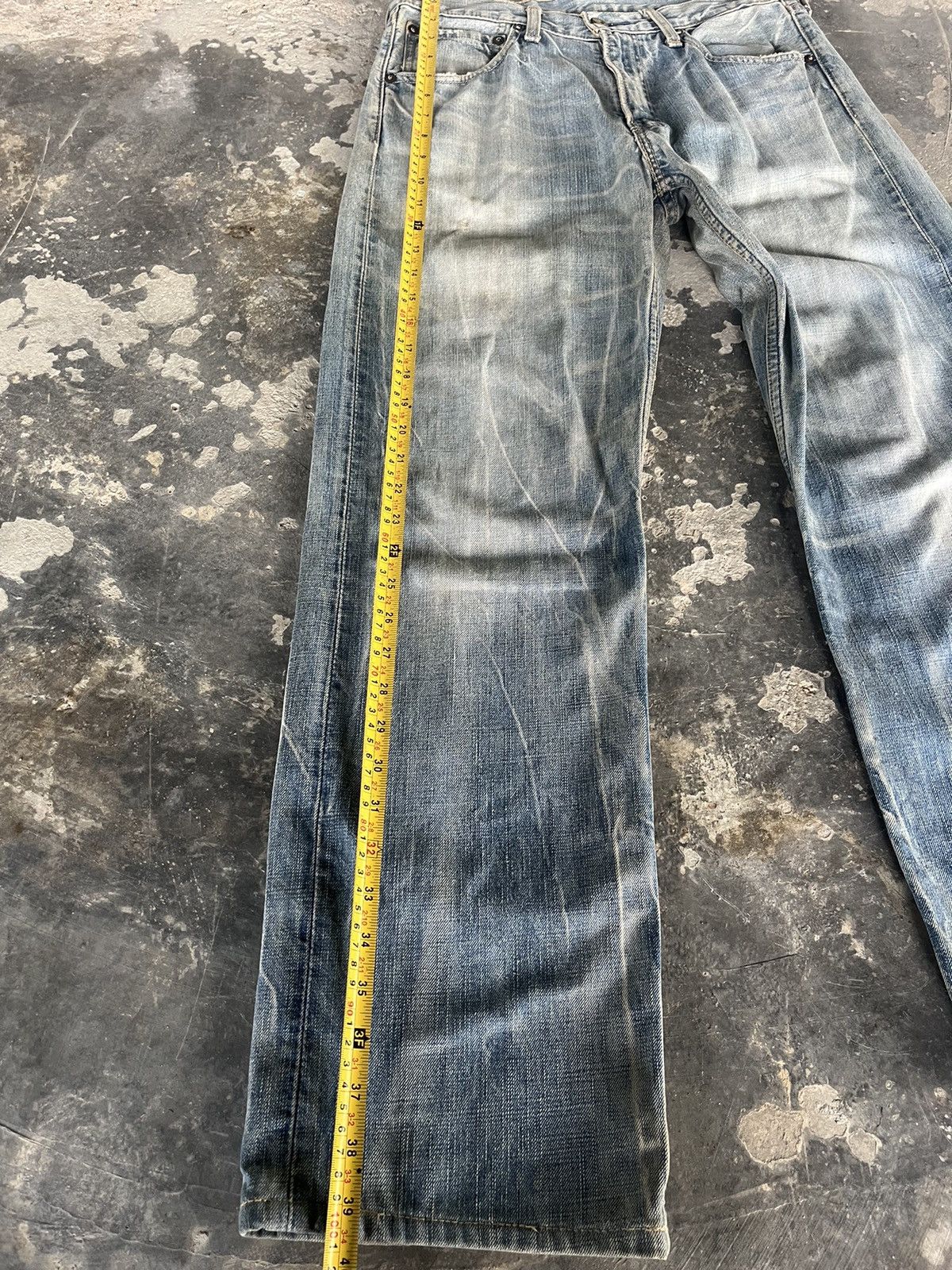 If Six Was Nine × Levi's × Vintage Levis 502 Mudwash Denim Size US 32 / EU 48 - 14 Thumbnail
