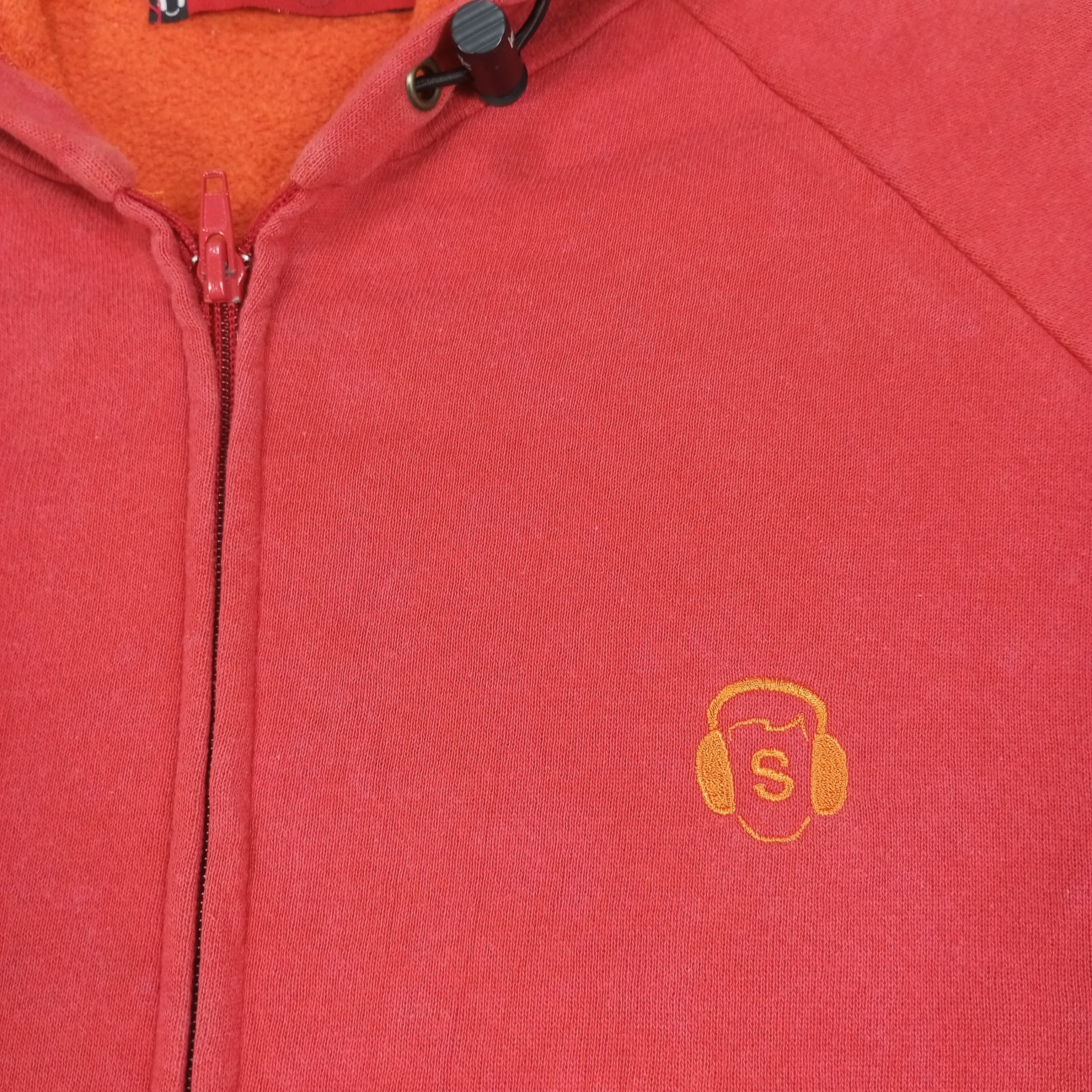 Stussy × Vintage Stussy Streetwear Skateboard Custom Art Zipper Hoodies Size US XL / EU 56 / 4 - 4 Thumbnail
