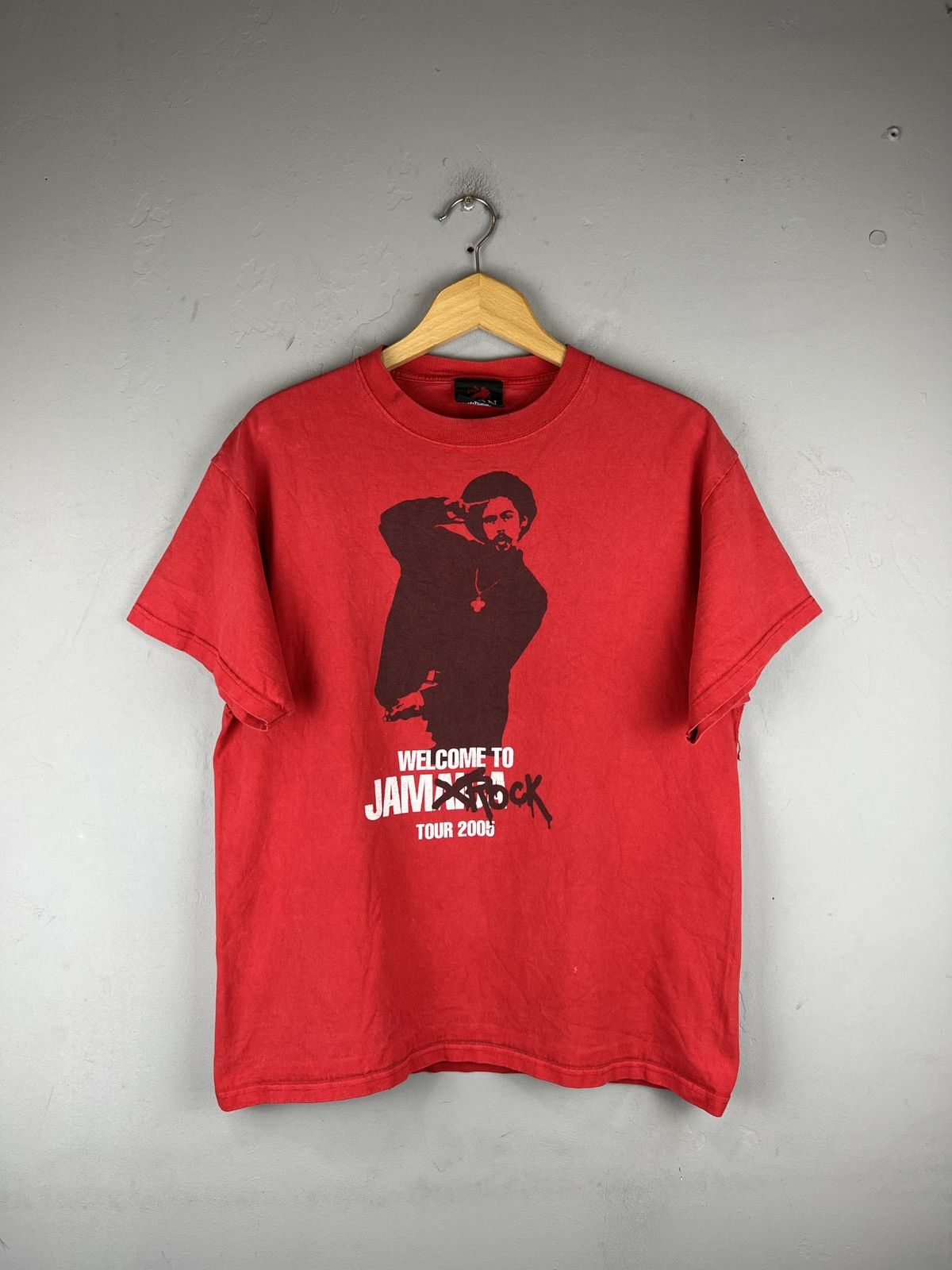 Band Tees Vintage DAMIAN MARLEY 2005 Tour Tee Size US L / EU 52-54 / 3 - 1 Thumbnail