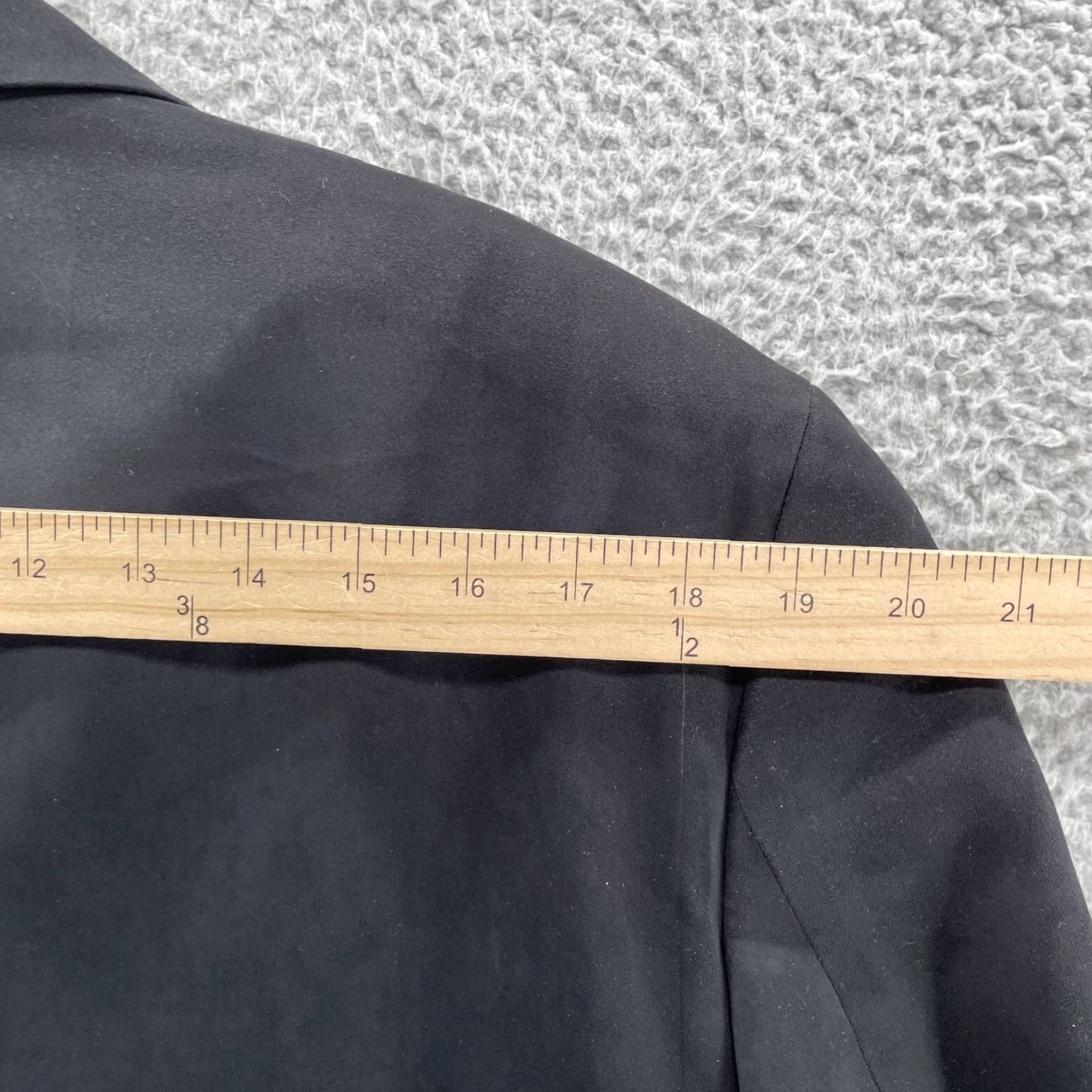 Chaps Chaps Ralph Lauren Blazer Men's 42R Black Sport Coat Jacket Corpcore Academia Size 42R - 6 Thumbnail