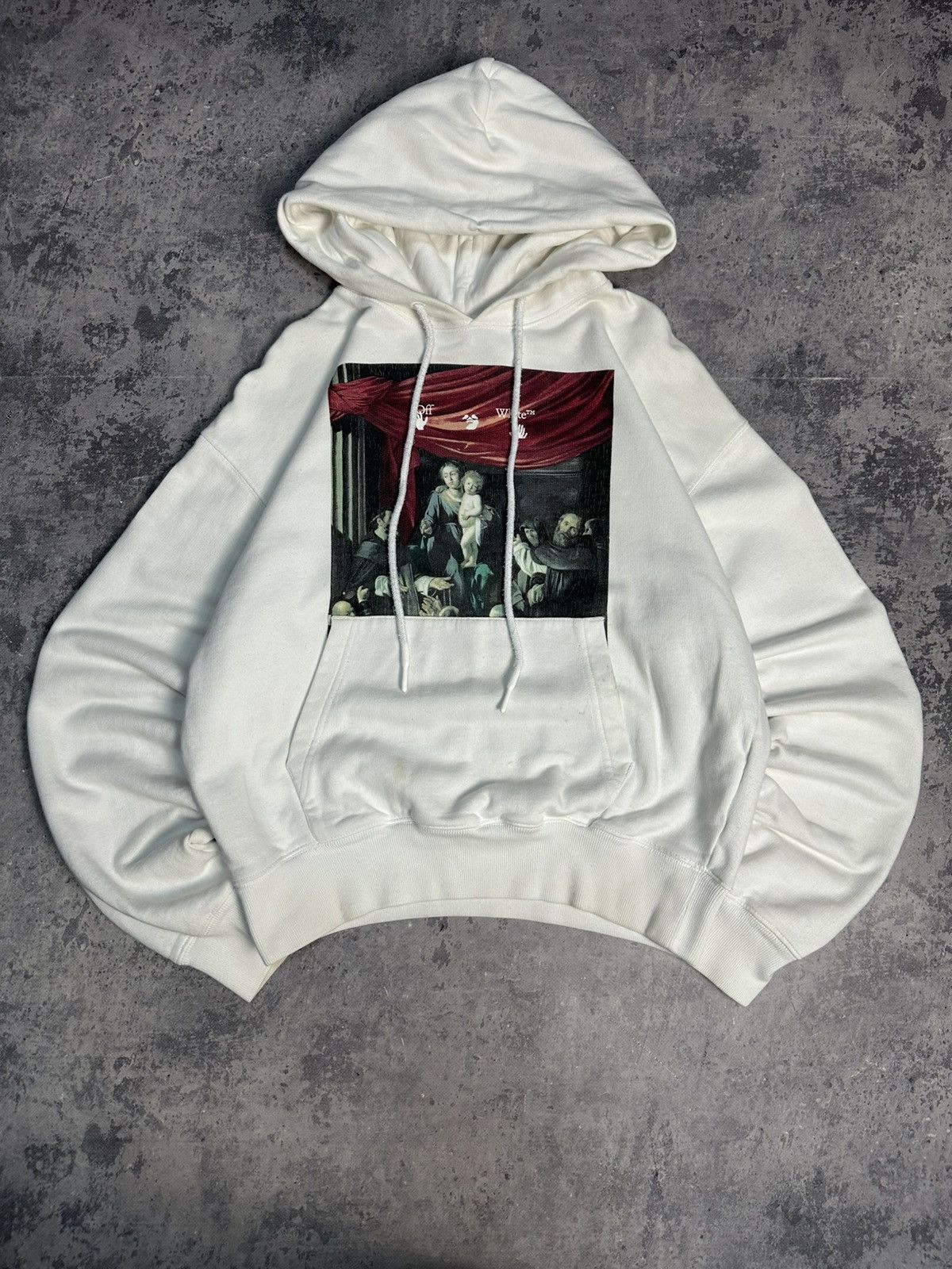 Off-White Off White Caravaggio Hoodie Size US XS / EU 42 / 0 - 1 Thumbnail