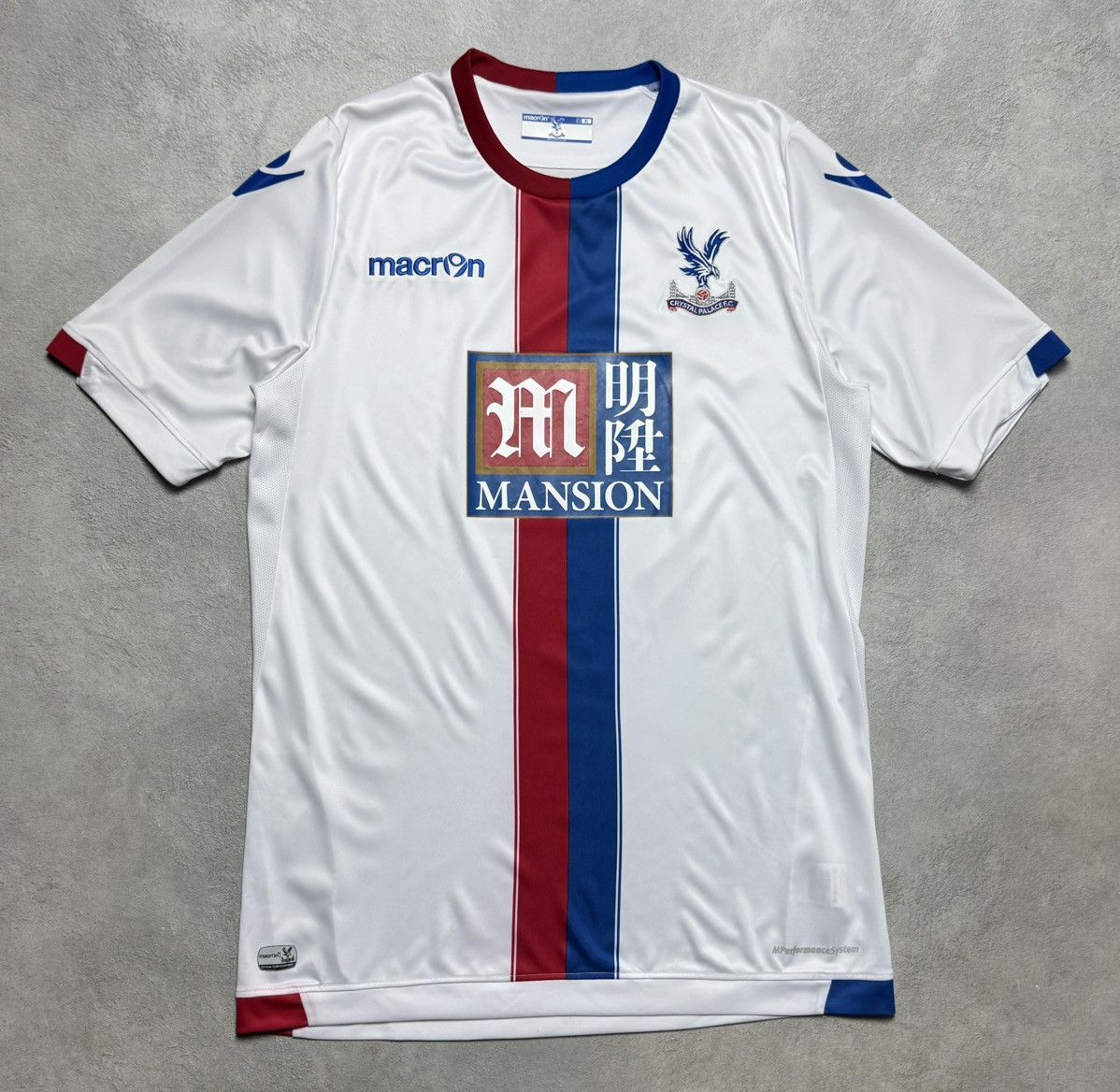 Macron Crystal Palace 2015 2016 Away Shirt Soccer Jersey Macron Size US XL / EU 56 / 4 - 1 Thumbnail