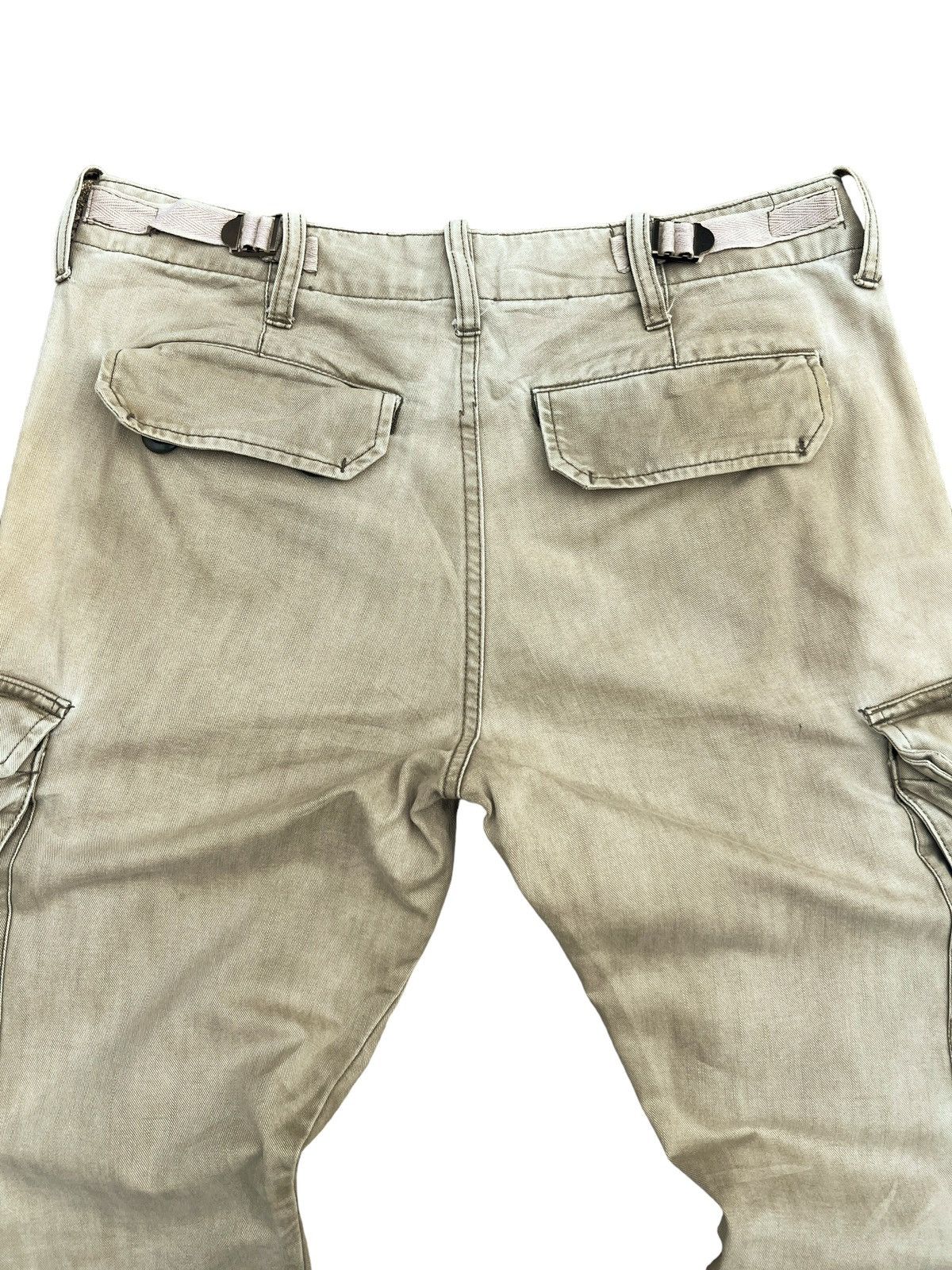 Japanese Brand Arrow Multipocket Distressed Sunfaded Baggy Cargo Pants 32 Size US 32 / EU 48 - 5 Thumbnail