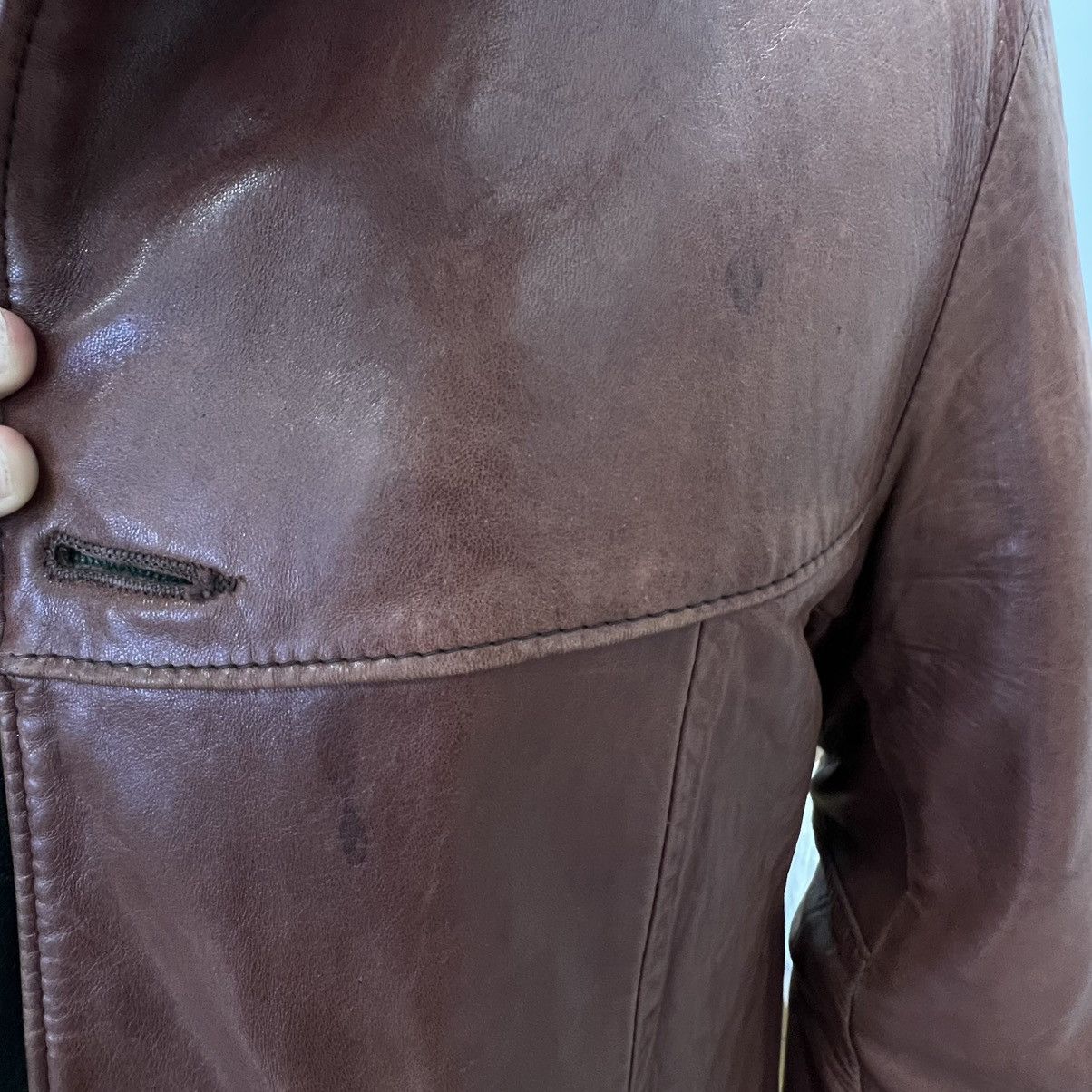 Weber Webers Deerskin vintage leather coat Size US L / EU 52-54 / 3 - 6 Thumbnail
