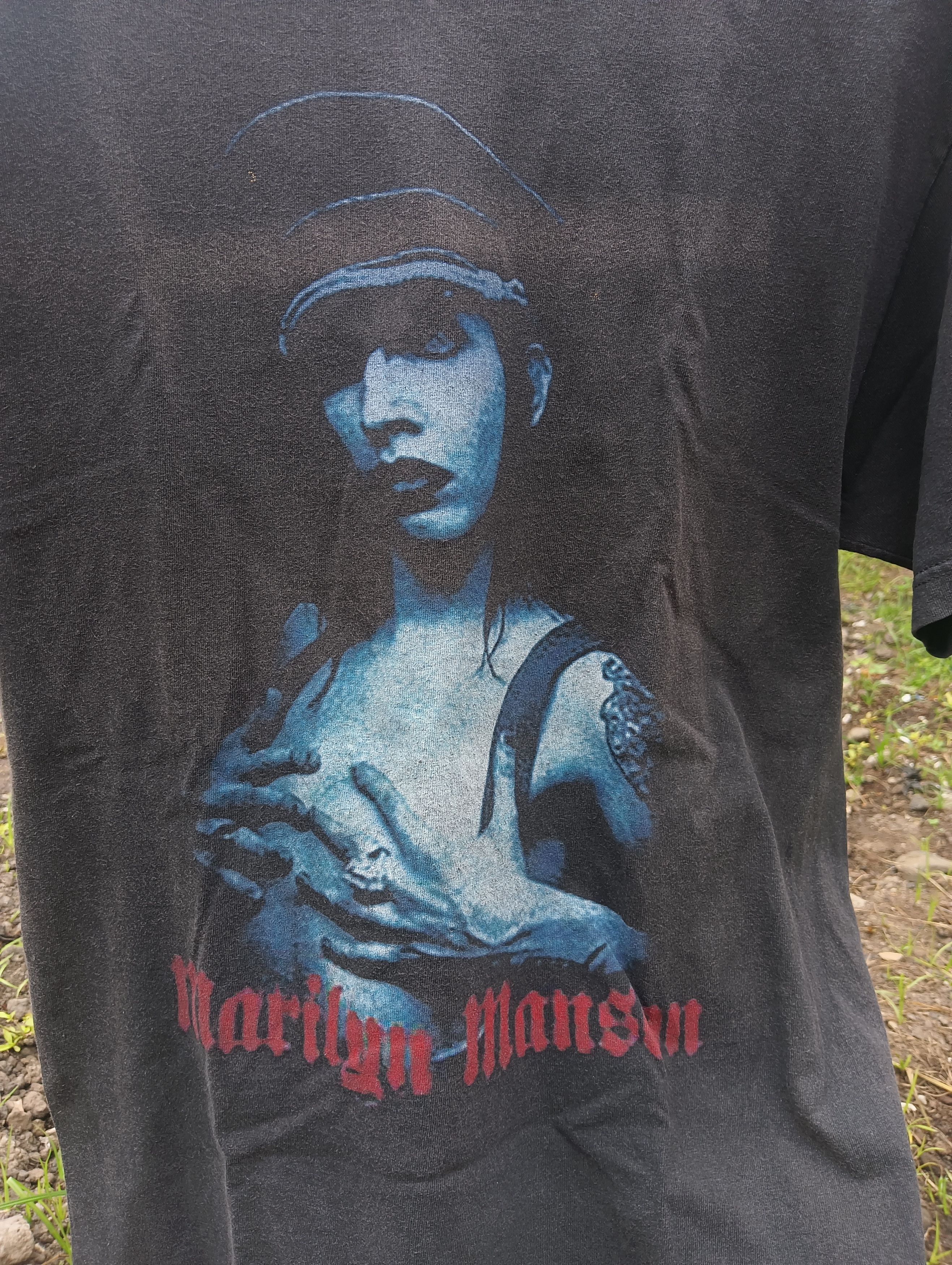 Band Tees × Marilyn Manson × Vintage Vintage Tees | Marilyn Manson Size US M / EU 48-50 / 2 - 3 Thumbnail