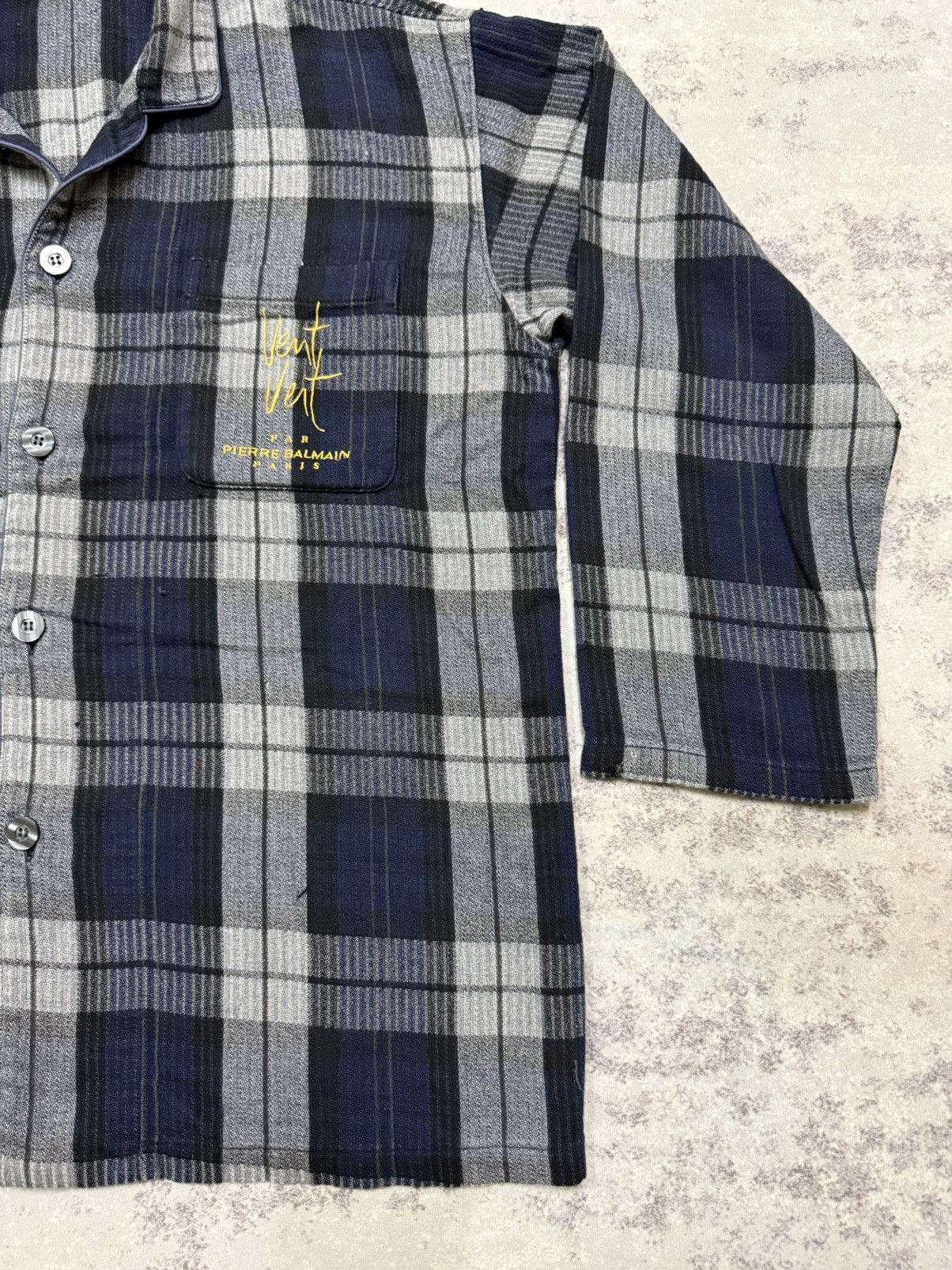 Pierre Balmain VENT VENT PAR PIERRE BALMAIN PARIS TARTAN PYJAMAS SLEEPWEAR Size US XL / EU 56 / 4 - 5 Thumbnail