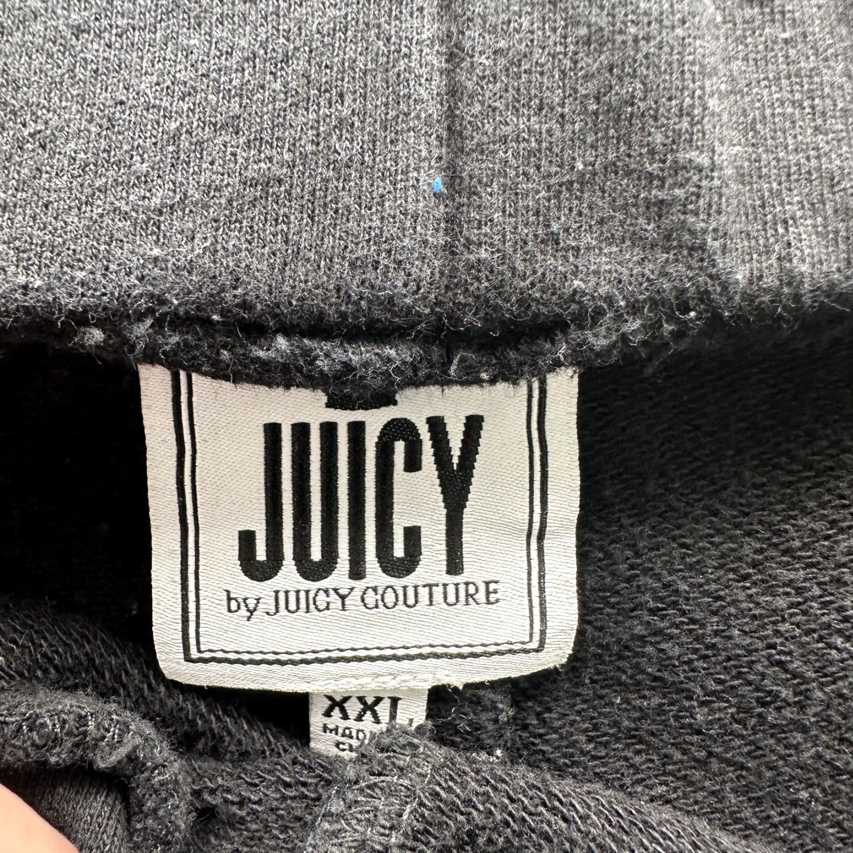 Juicy Couture Juicy Couture Sweatpants Womens 2XL Jogger Black Crown Crest Embroidered Logo Lounge Casual Pants, Casual, Travel, Womens, 2XL Size 40" / US 18 - 6 Thumbnail