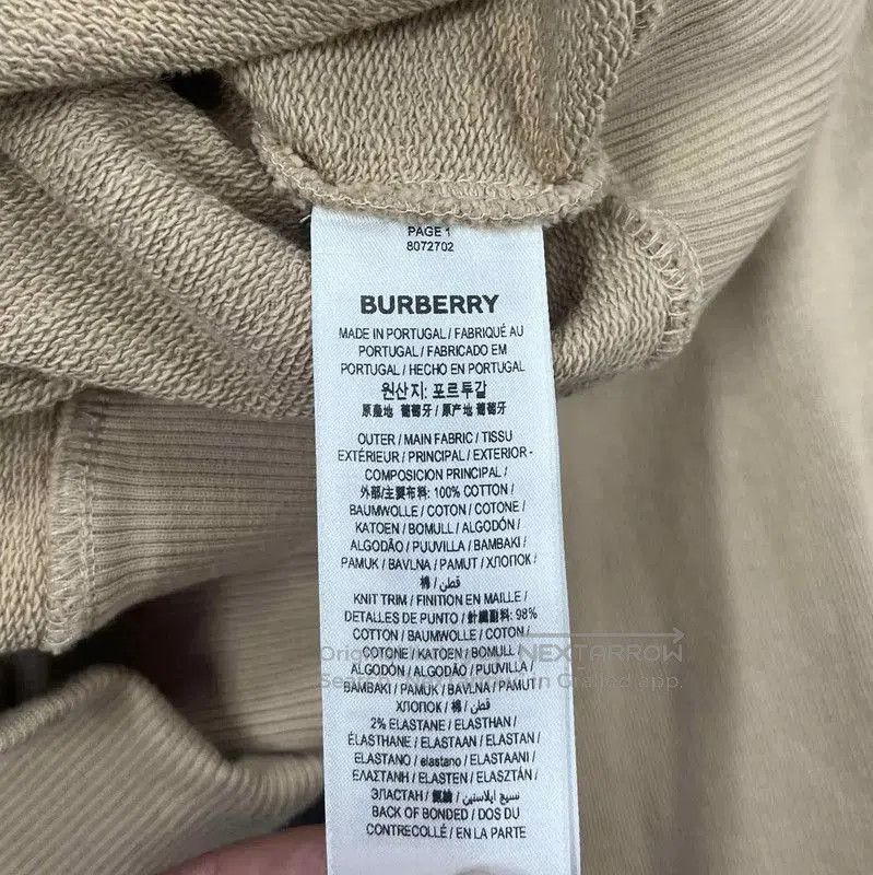 Burberry Burberry Khaki Women's Sweatshirt Size S. Size S / US 4 / IT 40 - 4 Thumbnail