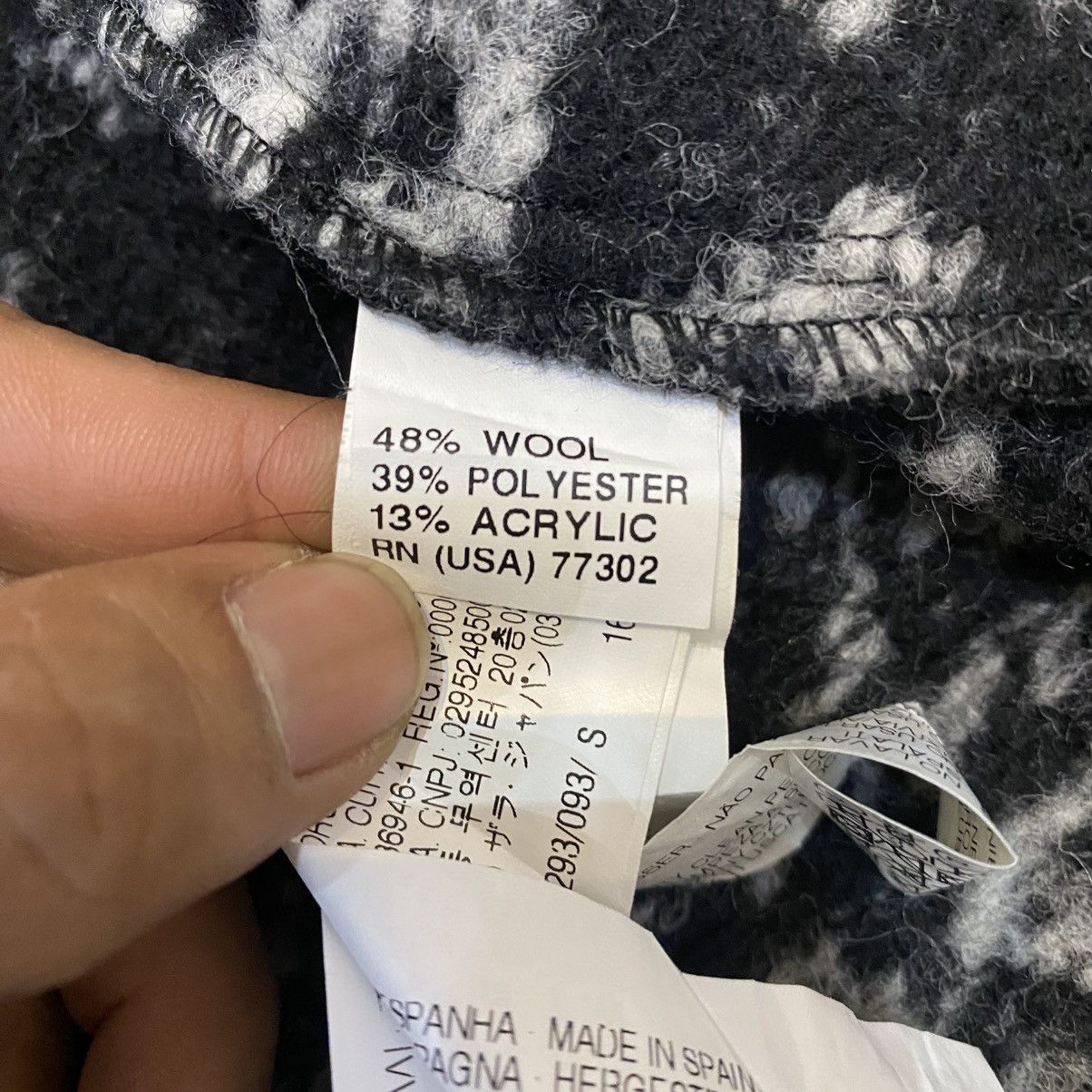 Zara 2000s . Zara Vest Wool Fur Hoodie Size S / US 4 / IT 40 - 16 Thumbnail