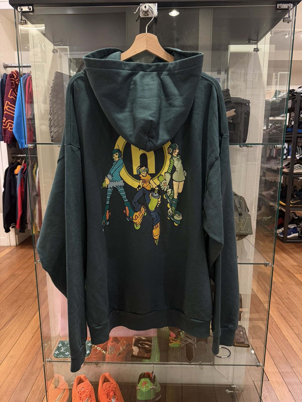 HIDDEN Hidden NY x Sega Jet Set Radio Hoodie Size US XXL / EU 58 / 5 - 2 Thumbnail
