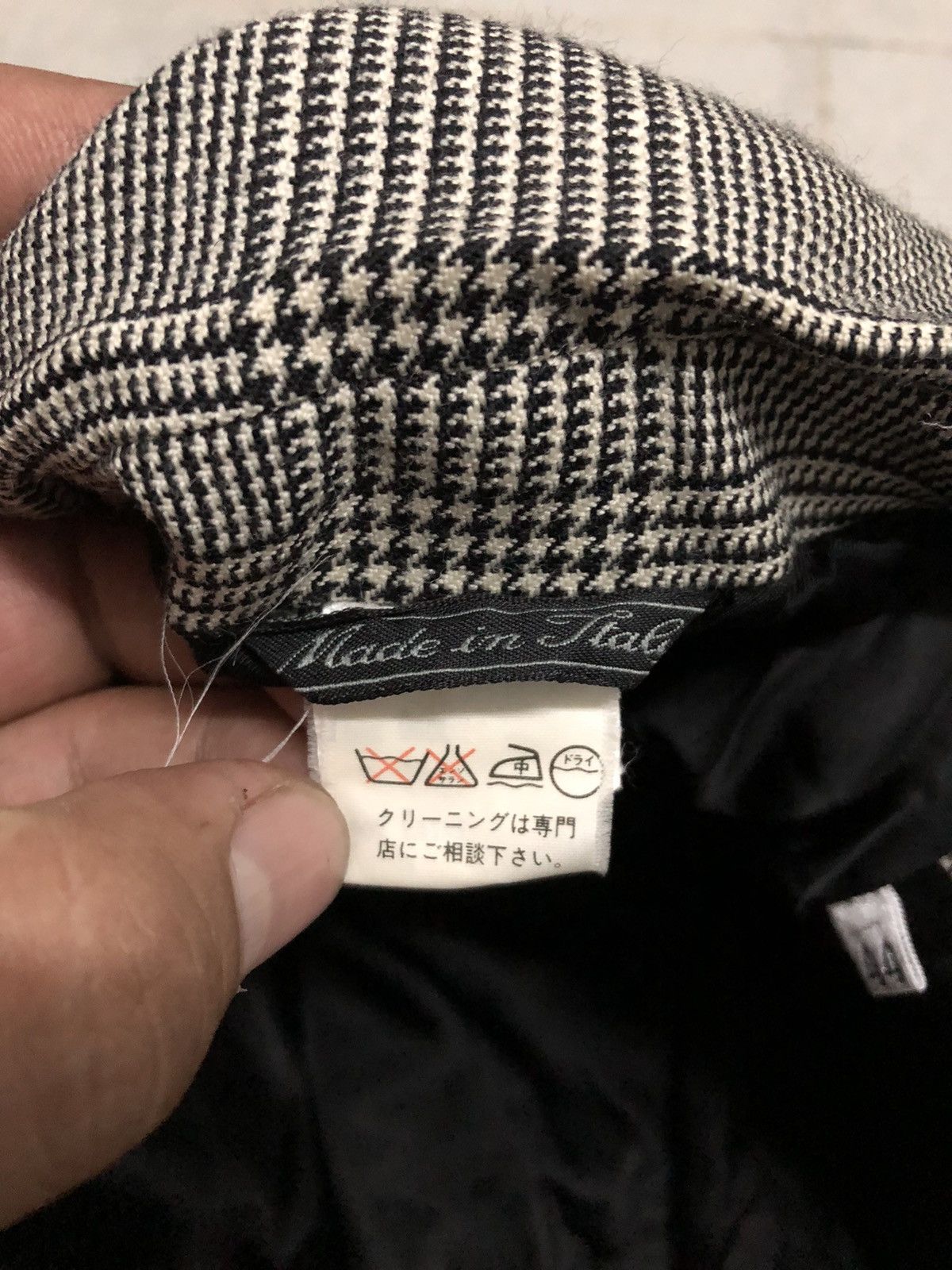 Versace Vintage Gianni Versace Plaid Blazer Coat Size 44R - 7 Thumbnail