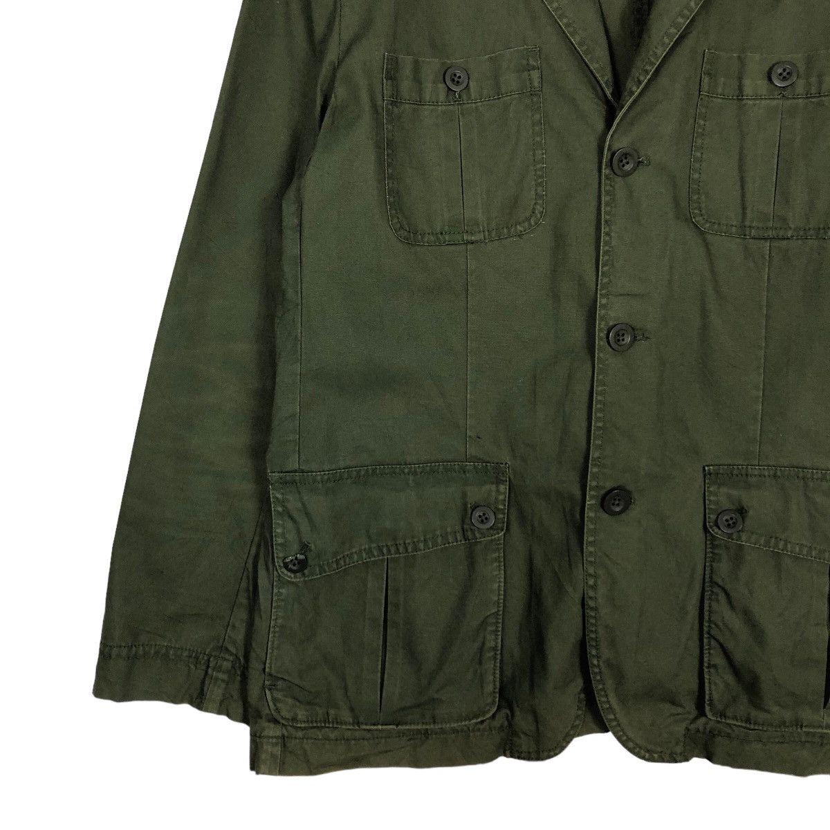 Gap 🔥Vintage Military Chore Jacket Button Gap Issey Miyake Size US XL / EU 56 / 4 - 4 Thumbnail