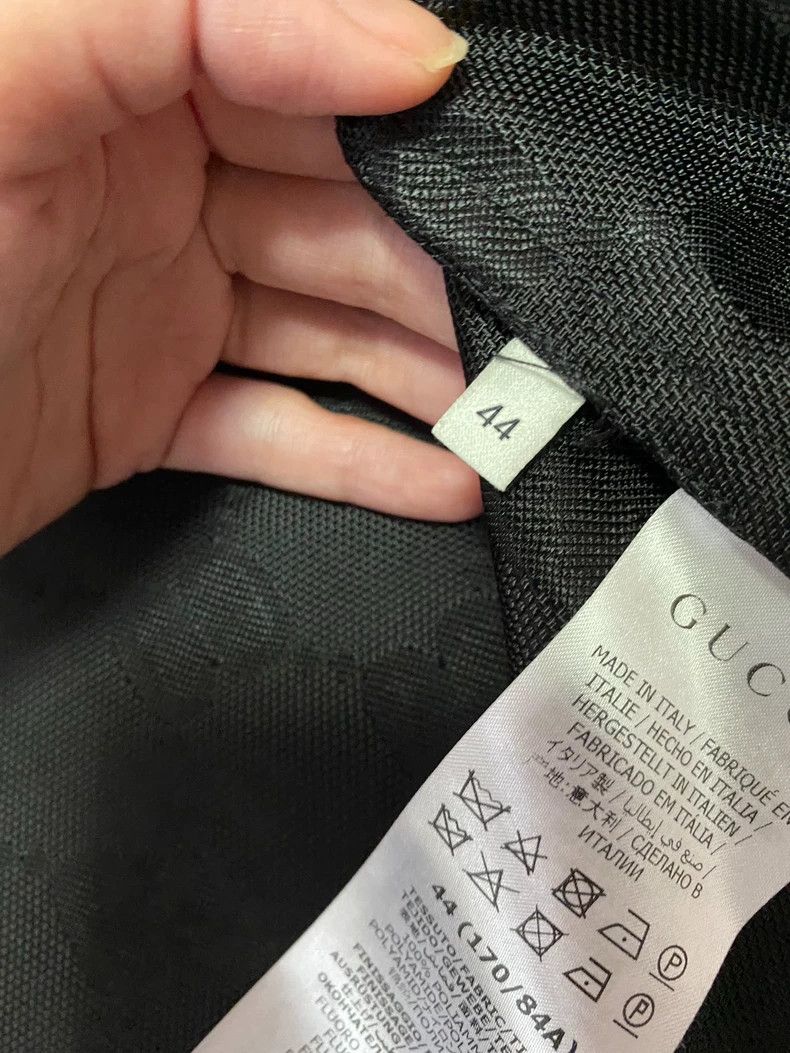 Gucci Gucci Spring and Autumn Black Polyester/Nylon Jacket Old Fl Size US S / EU 44-46 / 1 - 6 Thumbnail