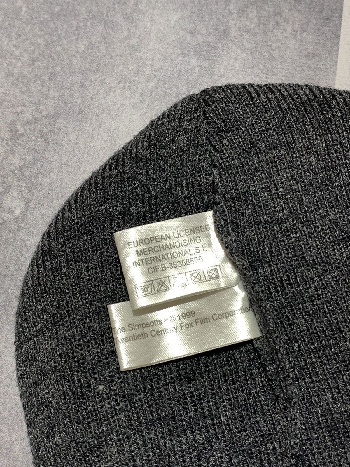 Japanese Brand × The Simpsons × Vintage Vintage 90sThe Simpson’s Homer big logo beanie hat Size ONE SIZE - 3 Thumbnail