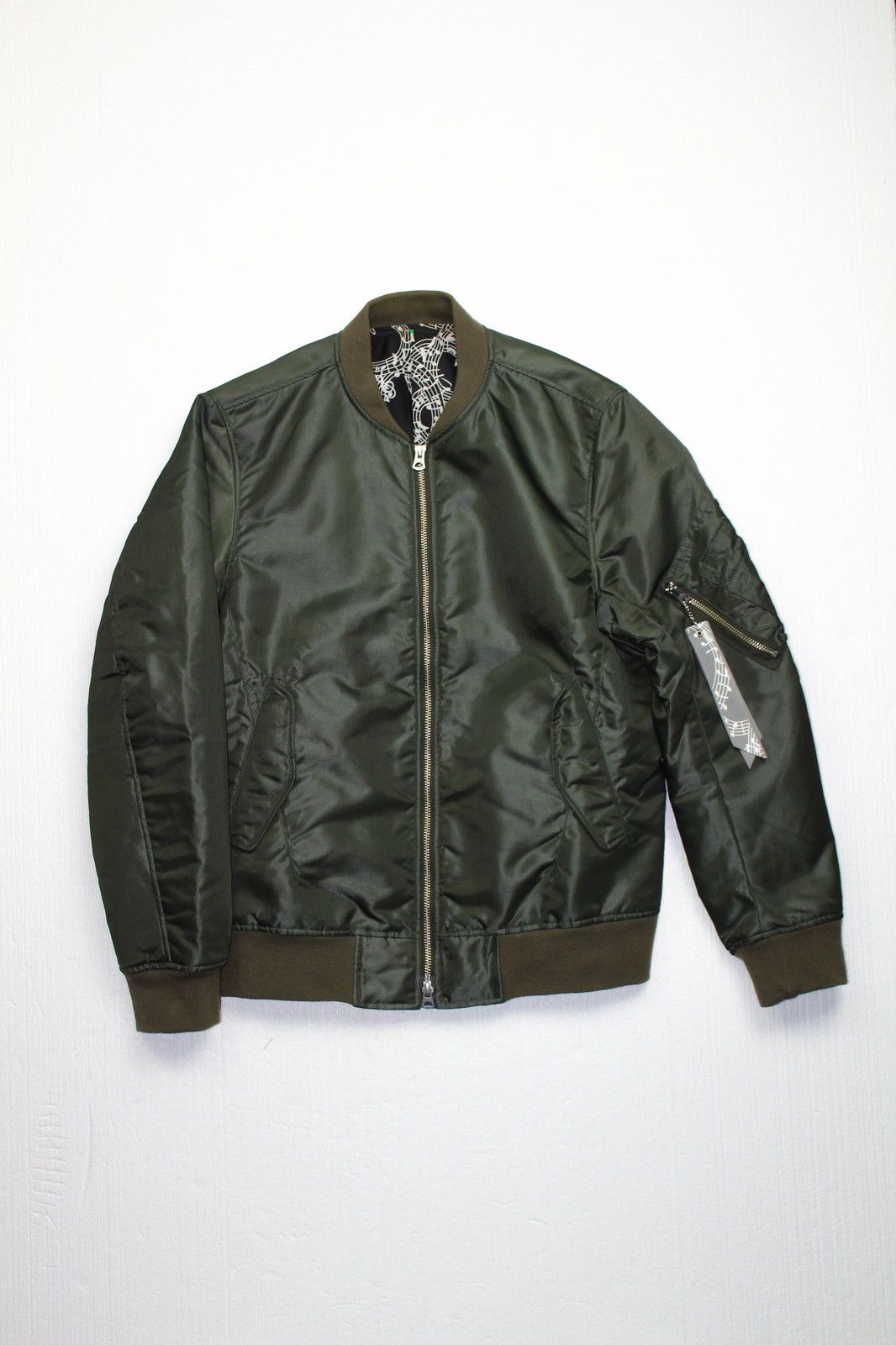 Number (N)ine MA-1 Bomber Jacket | Grailed