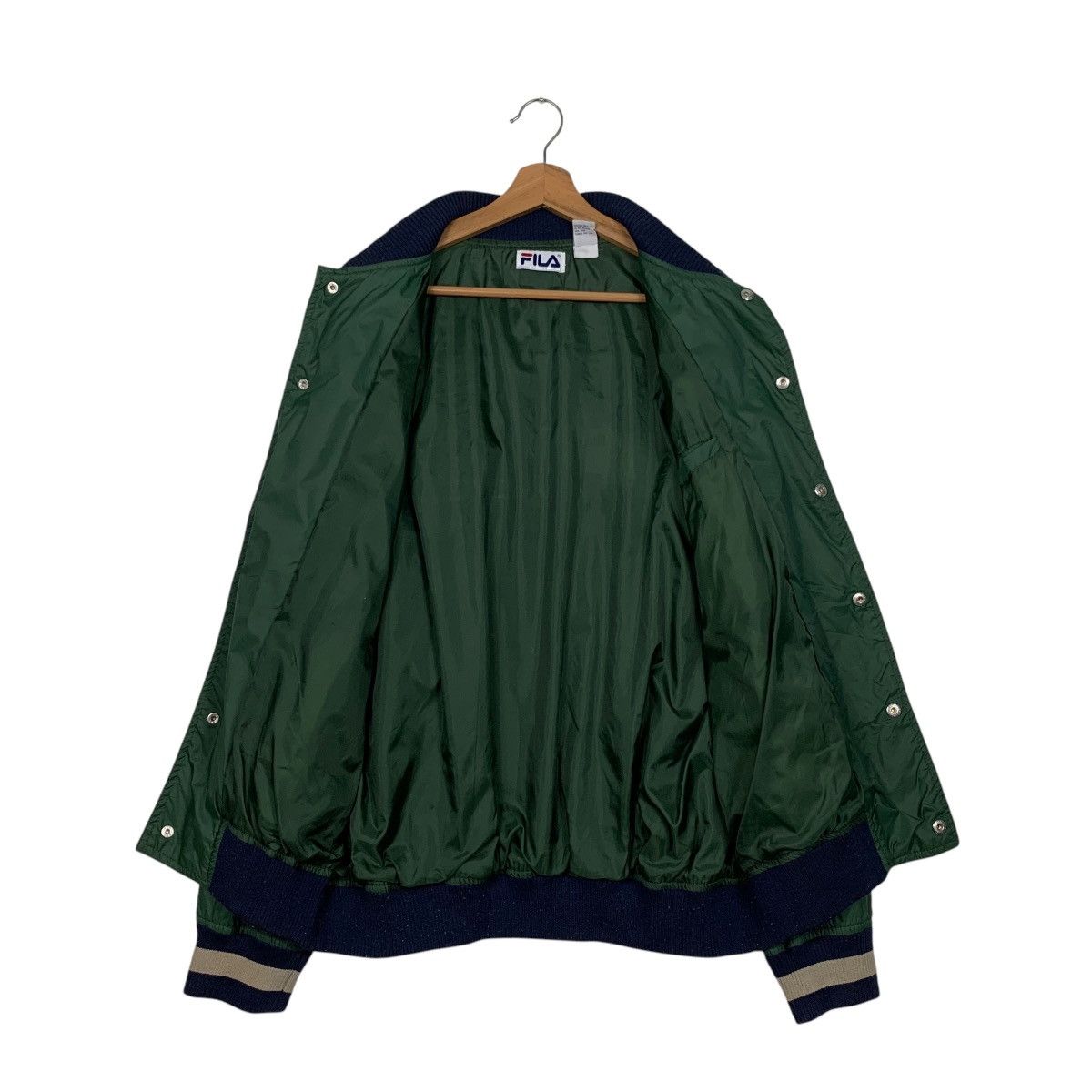 Fila Vintage 90’s FILA Big Logo Coach Jacket Varsity #2595-C117 Size US M / EU 48-50 / 2 - 11 Thumbnail