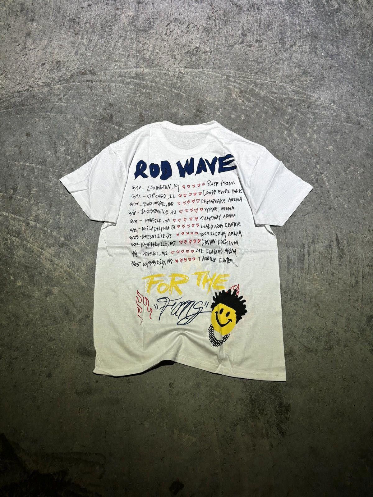 Rap Tees Rod Wave Official Tour Merch Tee Size US M / EU 48-50 / 2 - 3 Thumbnail