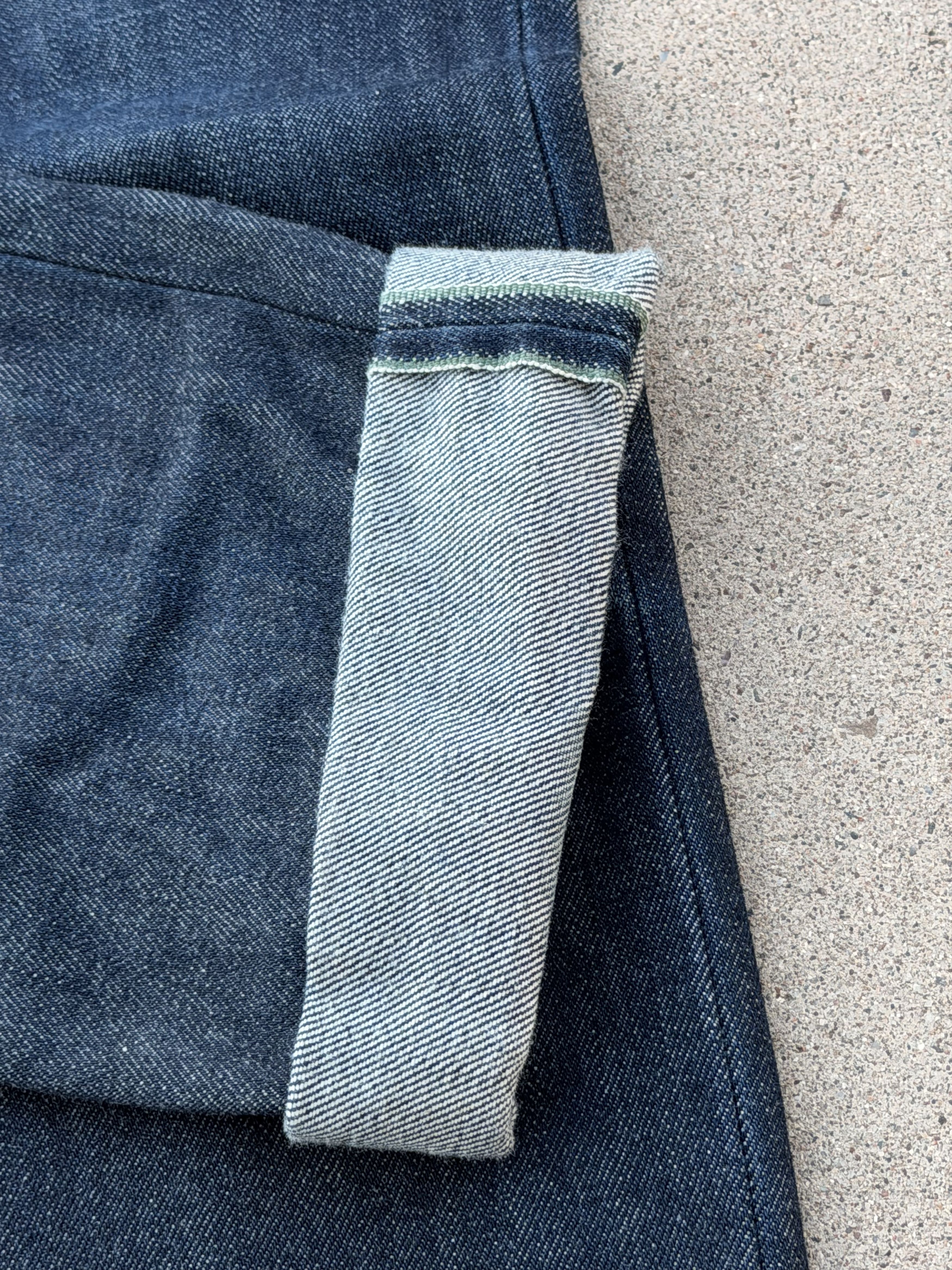Rogue Territory Rogue Territory x Cultizm Green Monster Selvedge Denim Jeans Size US 33 - 4 Thumbnail