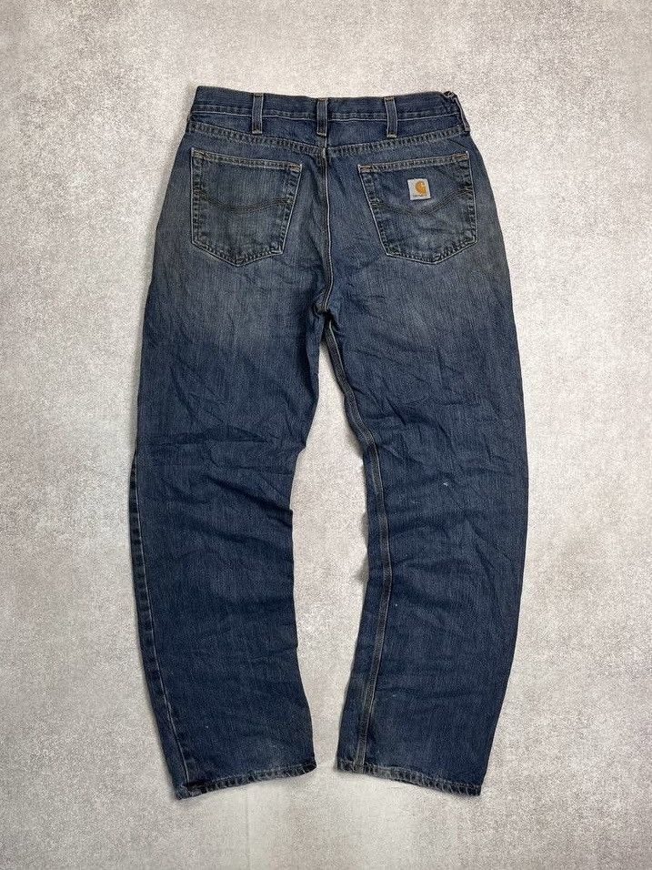 Carhartt Vintage Carhartt Relaxed Baggy Fit Y2K Jeans 33x32 Size US 33 - 1 Thumbnail