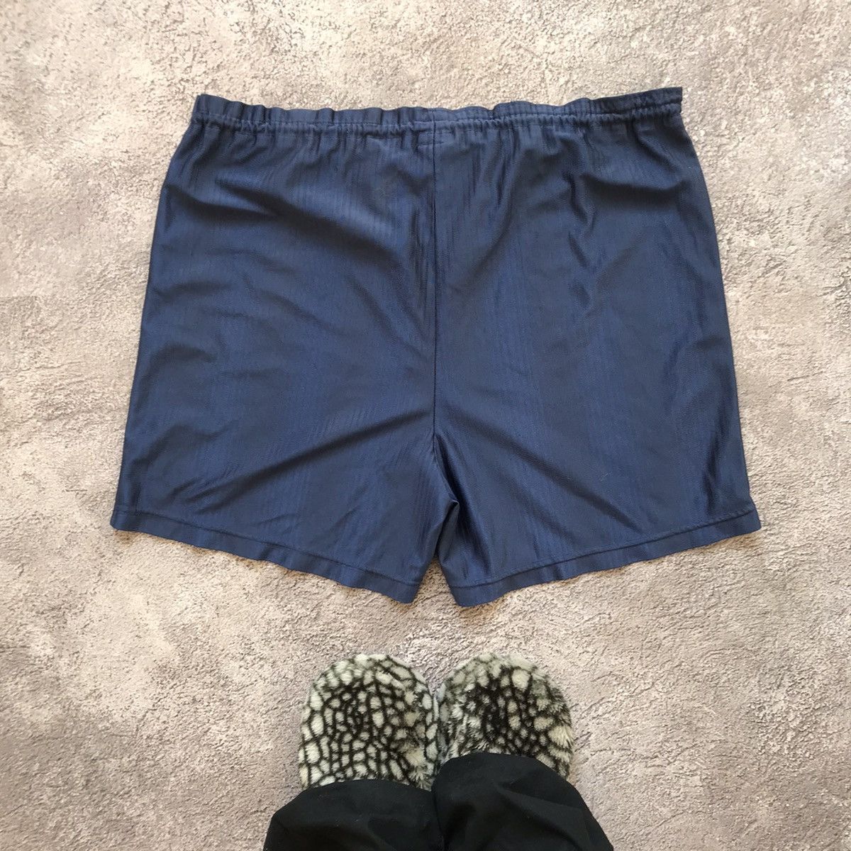 Vintage Vintage Nike Swoosh Shorts Y2K Streetwear Skate Navy Slim 34 Size US 34 / EU 50 - 4 Thumbnail