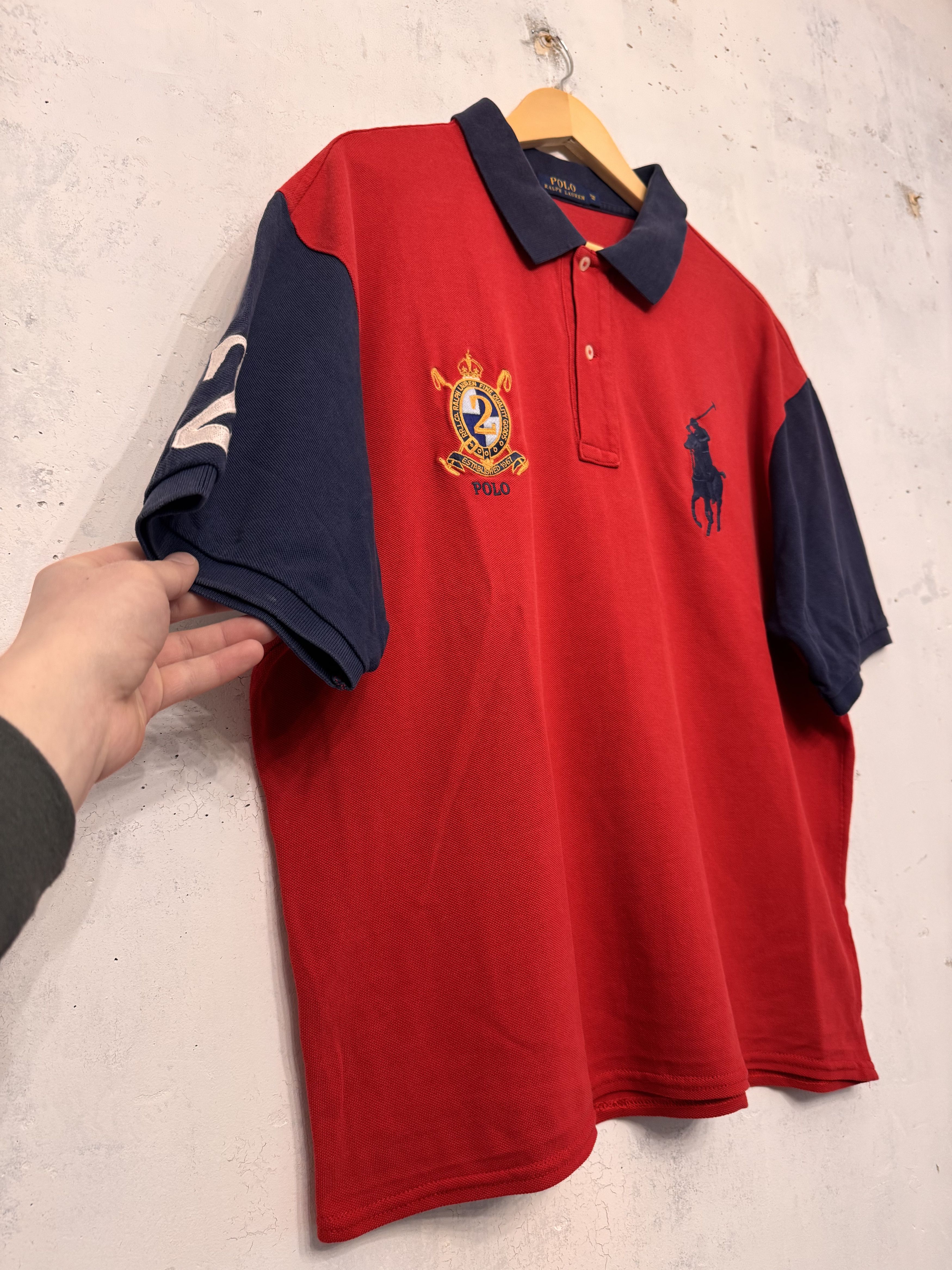 Polo Ralph Lauren Polo Ralph Lauren Vintage 2000s #2 Polo Shirt Size US XXL / EU 58 / 5 - 2 Thumbnail