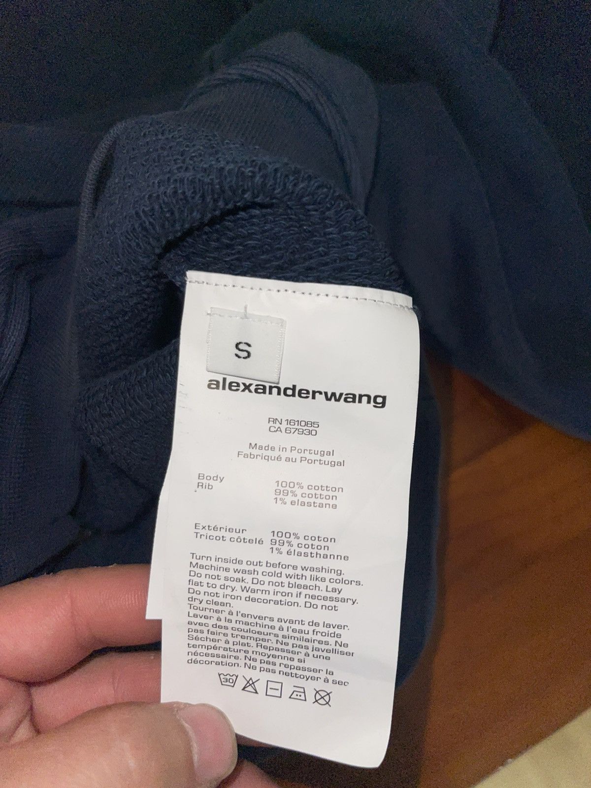 Alexander Wang Alexander Wang Hooded Zip-Up Jacket - New - Unisex Size S / US 4 / IT 40 - 8 Thumbnail