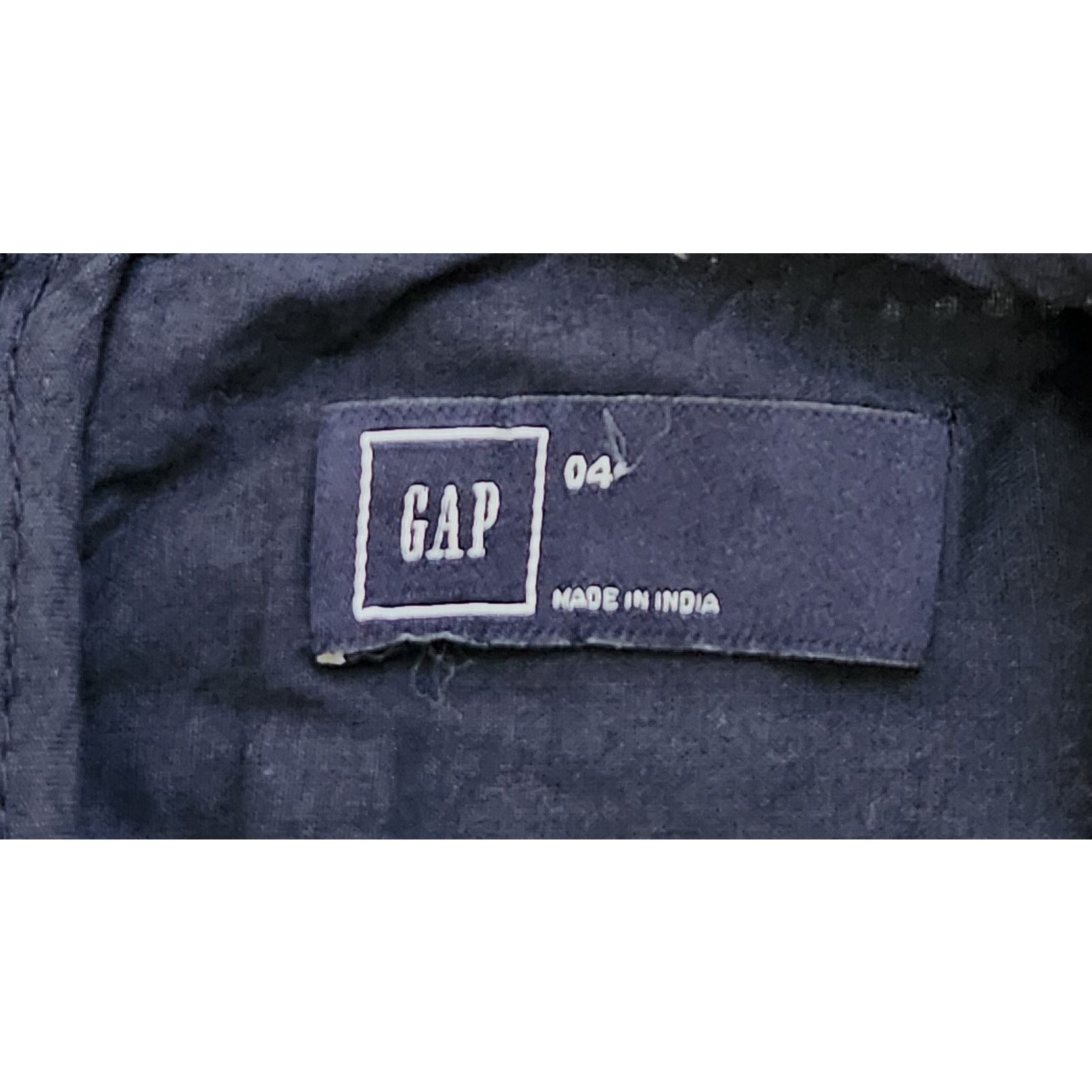 Gap GAP Navy Blue Eyelet A Line Sleeveless Mini Dress 4 Size S / US 4 / IT 40 - 5 Thumbnail
