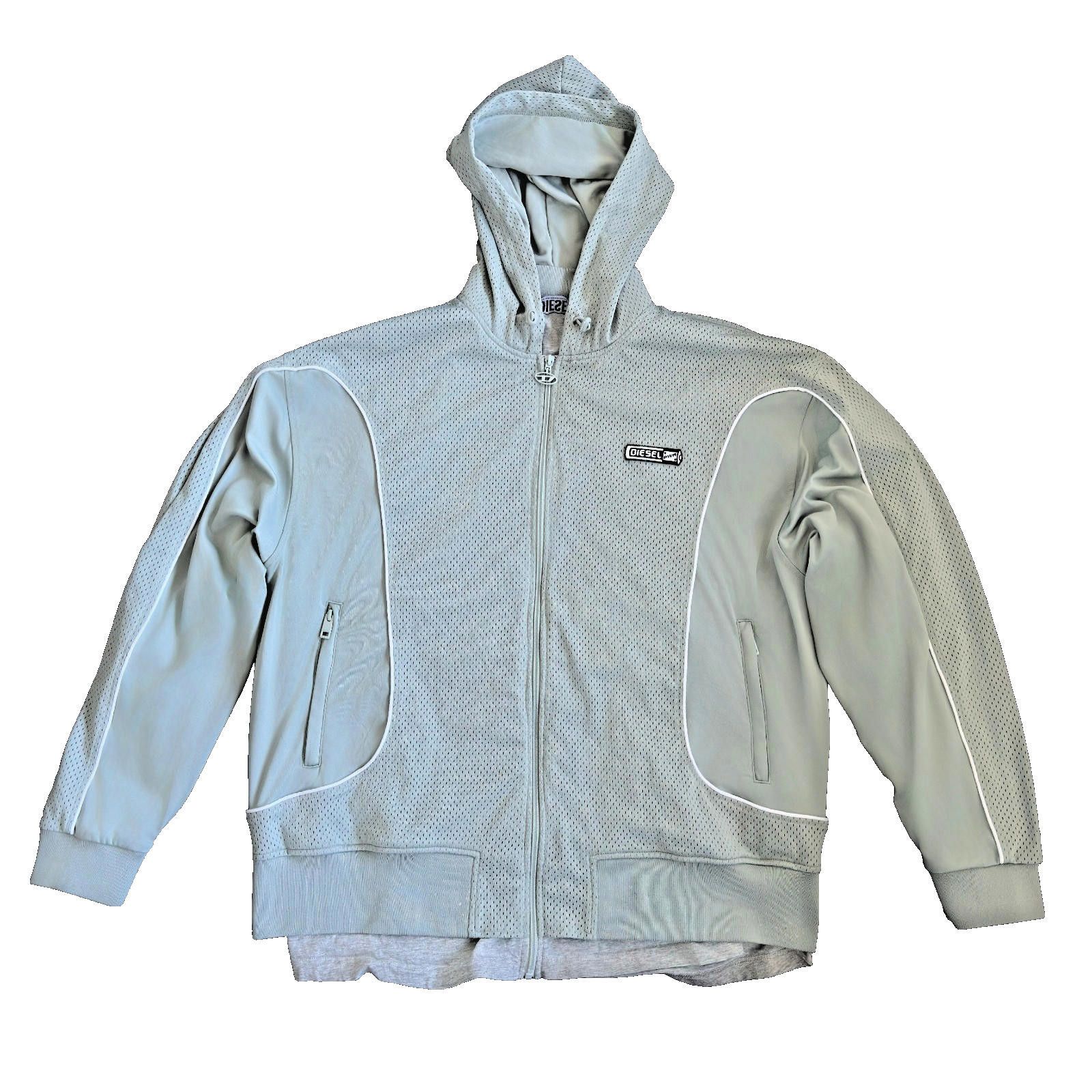 Diesel DIESEL S-RELAX Full Zip Hoody Size US XL / EU 56 / 4 - 1 Thumbnail