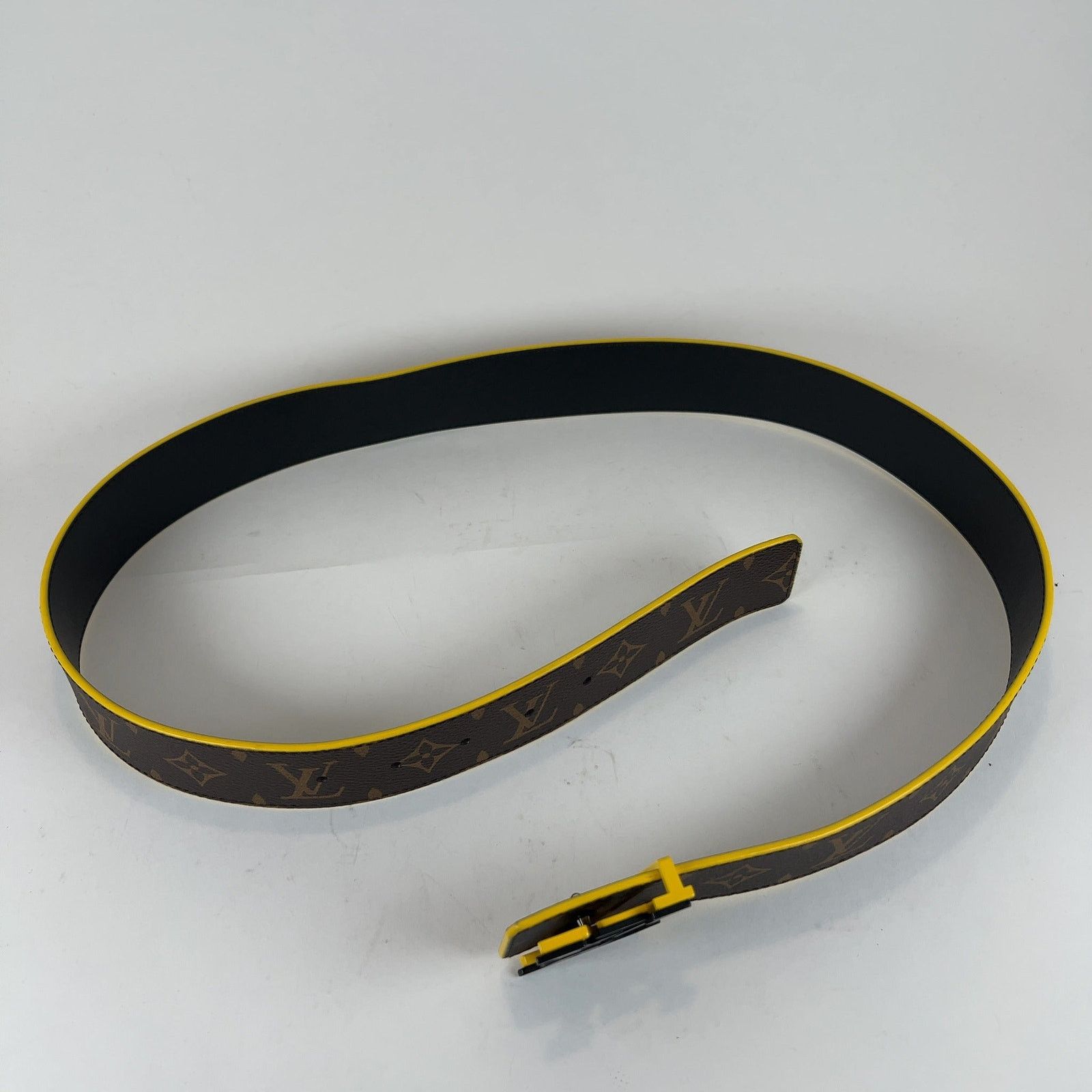 Louis Vuitton Louis Vuitton Reversible 'Glitch' Belt Size 34 - 5 Thumbnail