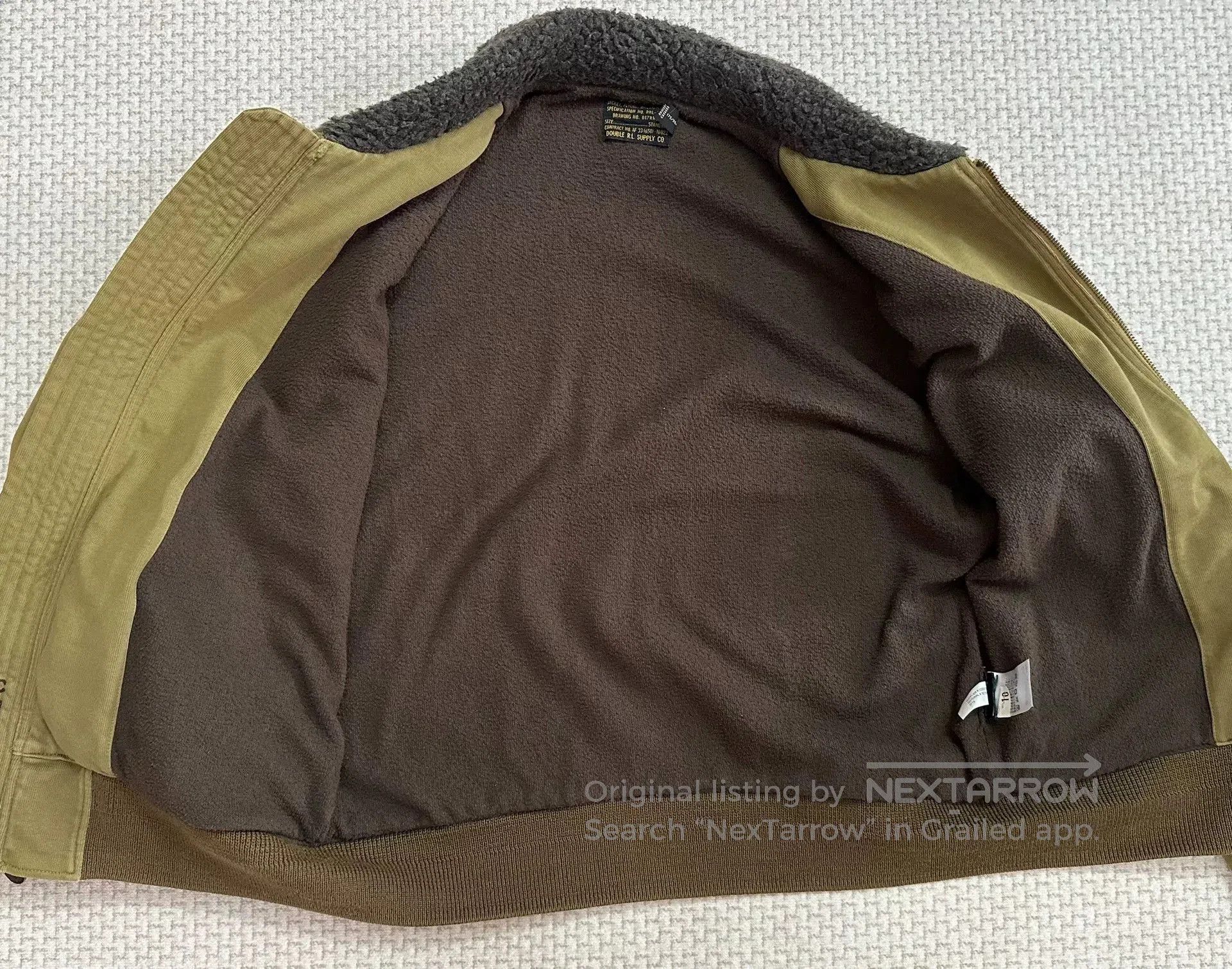 RRL Ralph Lauren RRL 2018 Knit B15 Bomber Jacket. Size US M / EU 48-50 / 2 - 7 Thumbnail