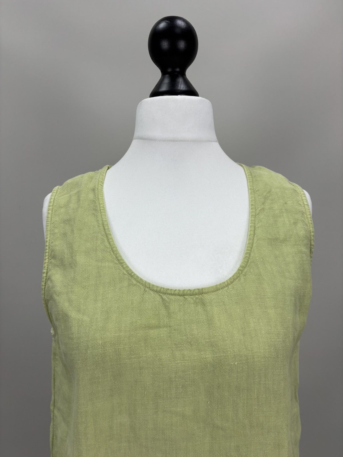 OSKA Womens linen top OSKA Size S/M Color Green Size M / US 6-8 / IT 42-44 - 3 Thumbnail