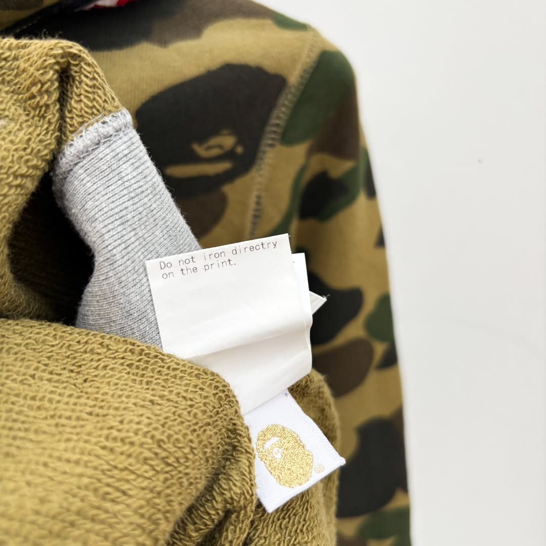 Bape × Nigo 1st Camo Shark Full Zip Hoodie Size XS / US 0-2 / IT 36-38 - 14 Thumbnail