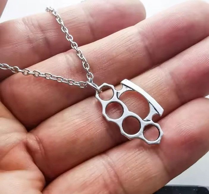 Jewelry Mayuzumi x Mako Brass Knuckle Pendant Necklace Size ONE SIZE - 3 Thumbnail