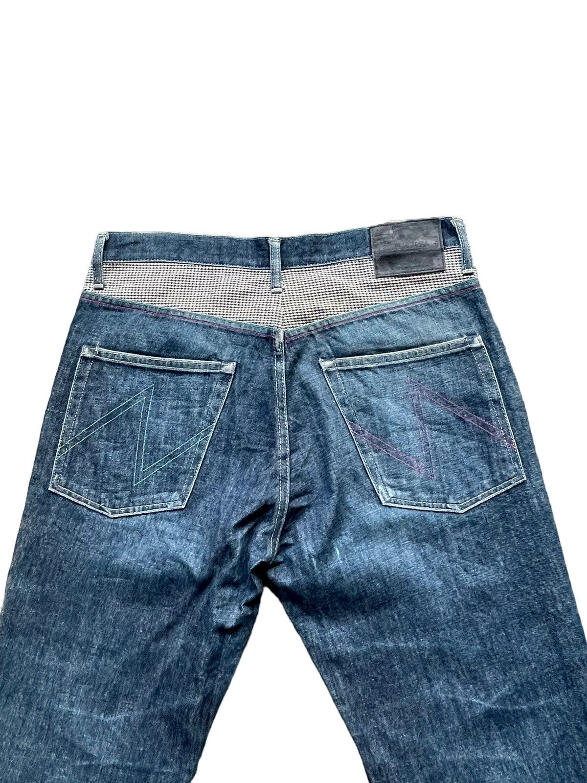 Japanese Brand Japanese Double Steal Denim Size US 35 - 9 Thumbnail