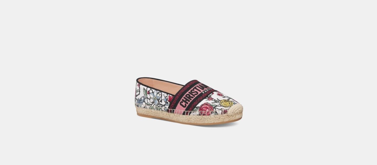 Dior o1w1db10724 Granville Espadrille in Multicolor Size US 12 / IT 42 - 2 Thumbnail