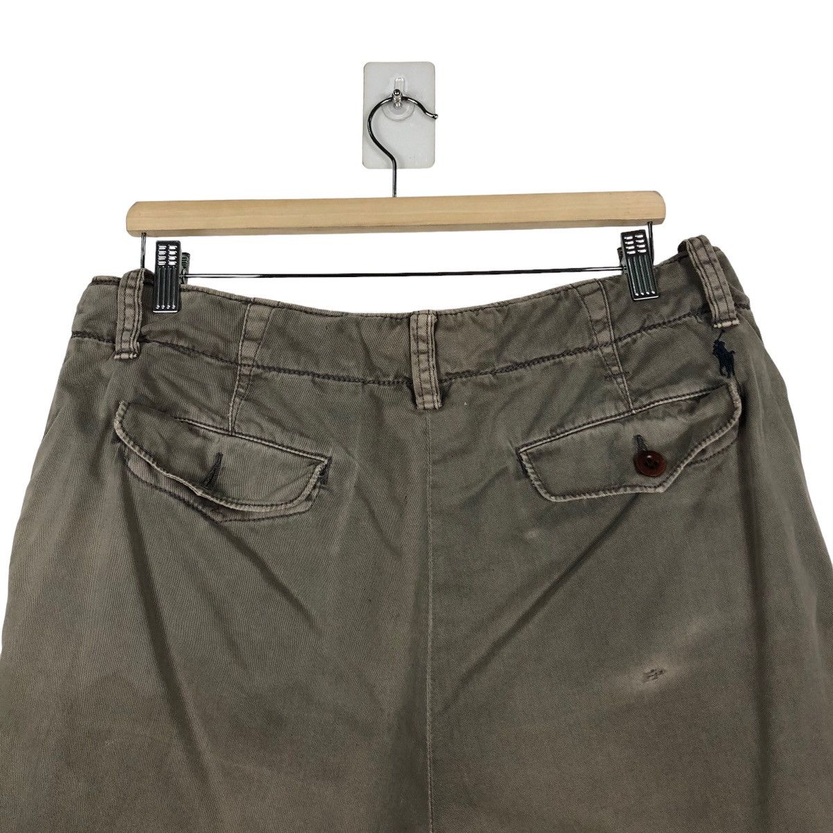 🔥90's Biker Short Pants Canvas Polo Ralph Lauren