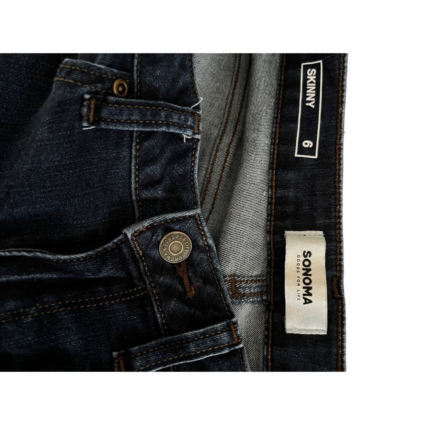 Sonoma SONOMA skinny Jeans size 6 Size 28" / US 6 / IT 42 - 7 Thumbnail