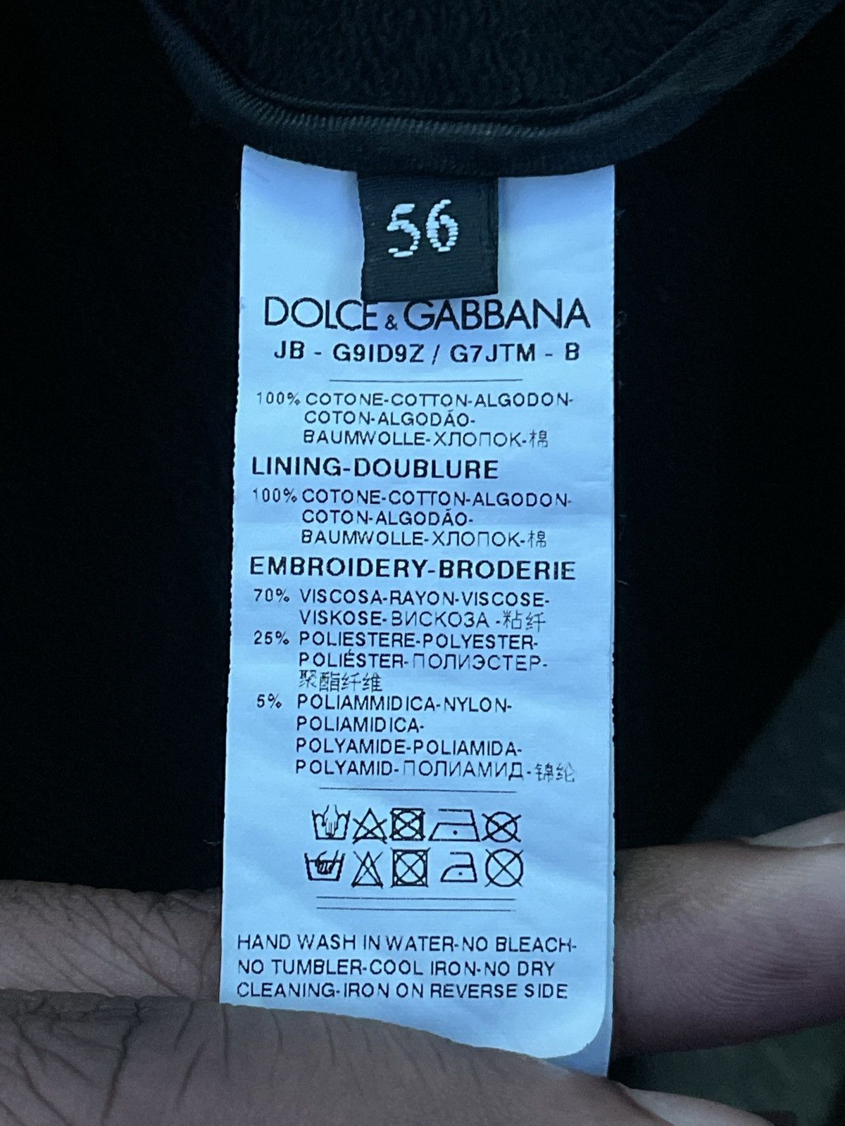Dolce & Gabbana *RARE* Dolce & Gabbana Patches Hoodie Size US XL / EU 56 / 4 - 11 Thumbnail