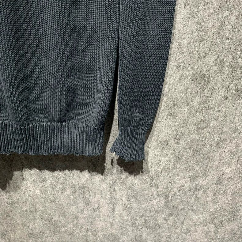 Givenchy Givenchy Black Destroyed Knit Sweater 2506-Nextarrow Size US S / EU 44-46 / 1 - 6 Thumbnail