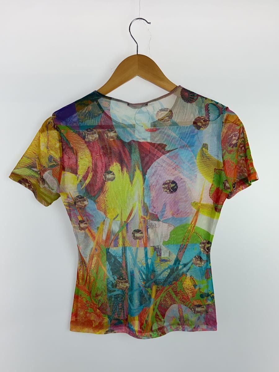 Issey Miyake Psychedelic Pattern Mesh Top Size M / US 6-8 / IT 42-44 - 2 Thumbnail