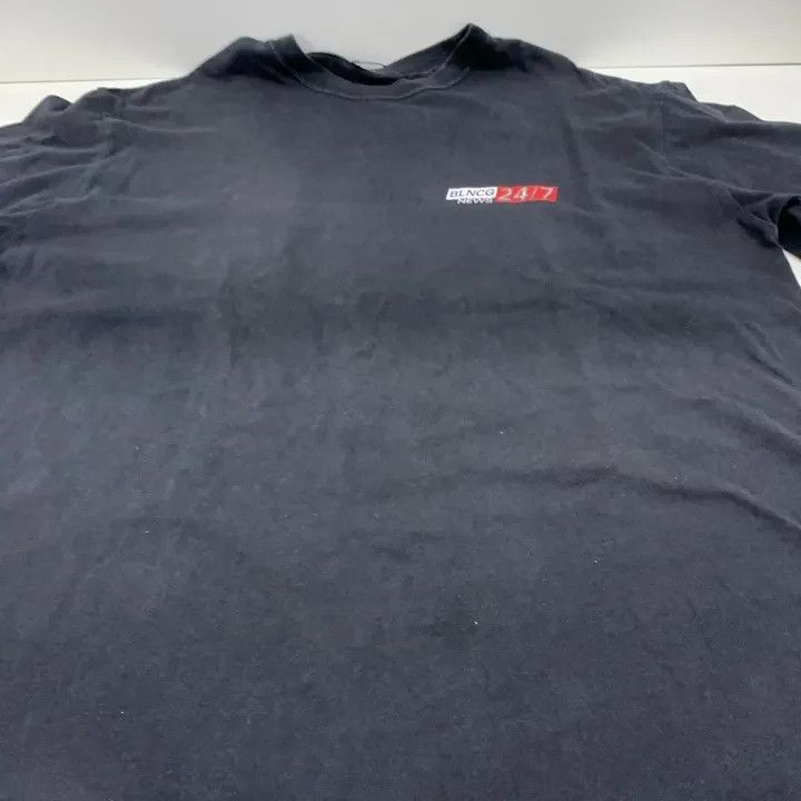 Balenciaga Balenciaga Balenciaga Graphic Cotton ShortSleeve T -2507 Size US XL / EU 56 / 4 - 6 Thumbnail