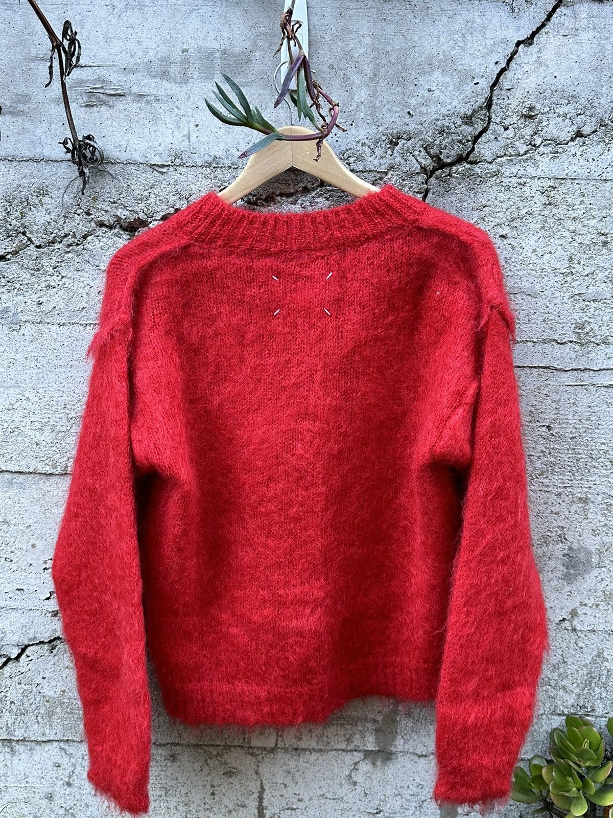 Maison Margiela RARE GRAIL Margiela soft fuzzy mohair sweater Size US M / EU 48-50 / 2 - 3 Thumbnail