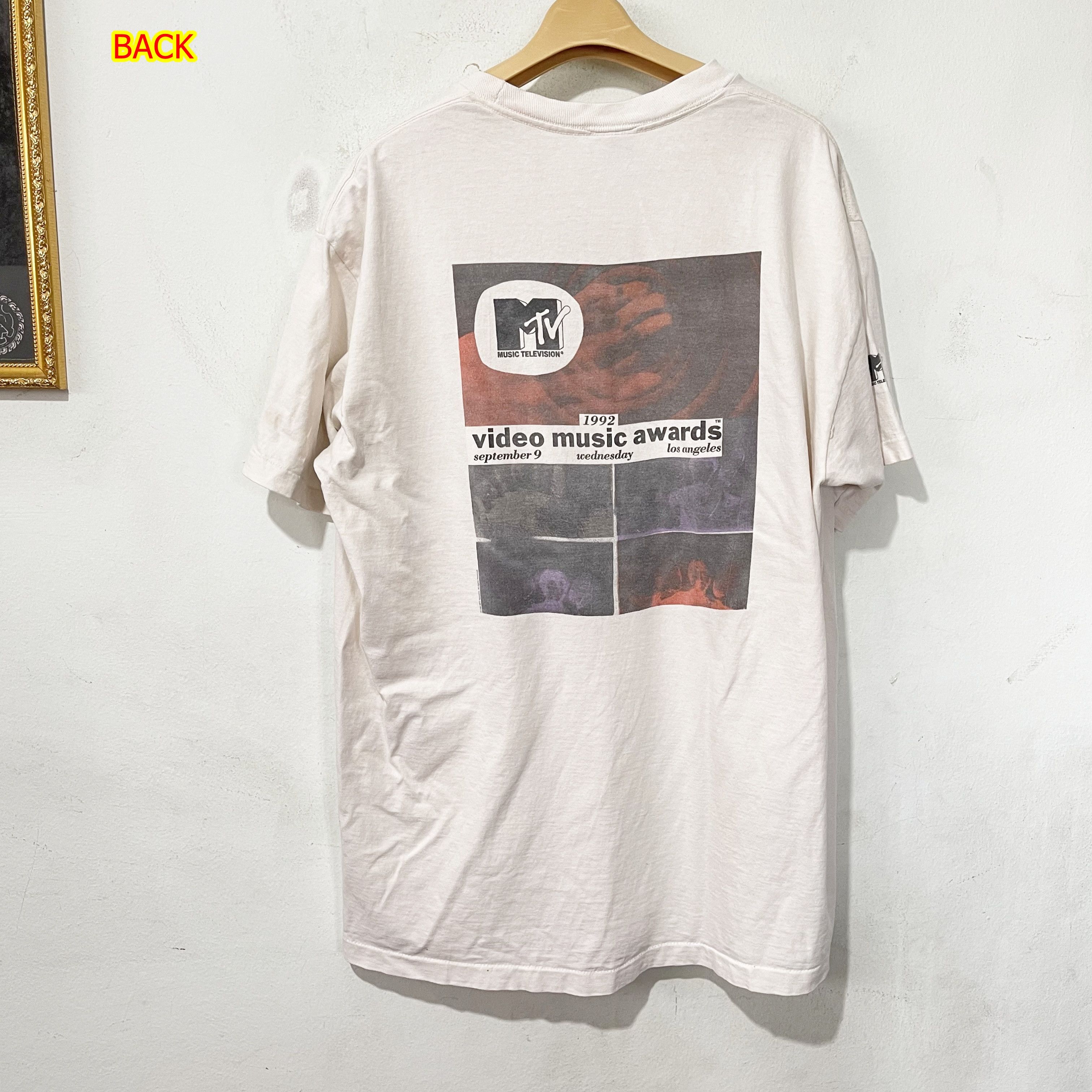 Mtv Vintage 1992 MTV Video Music Awards T-Shirt Size US XL / EU 56 / 4 - 1 Thumbnail